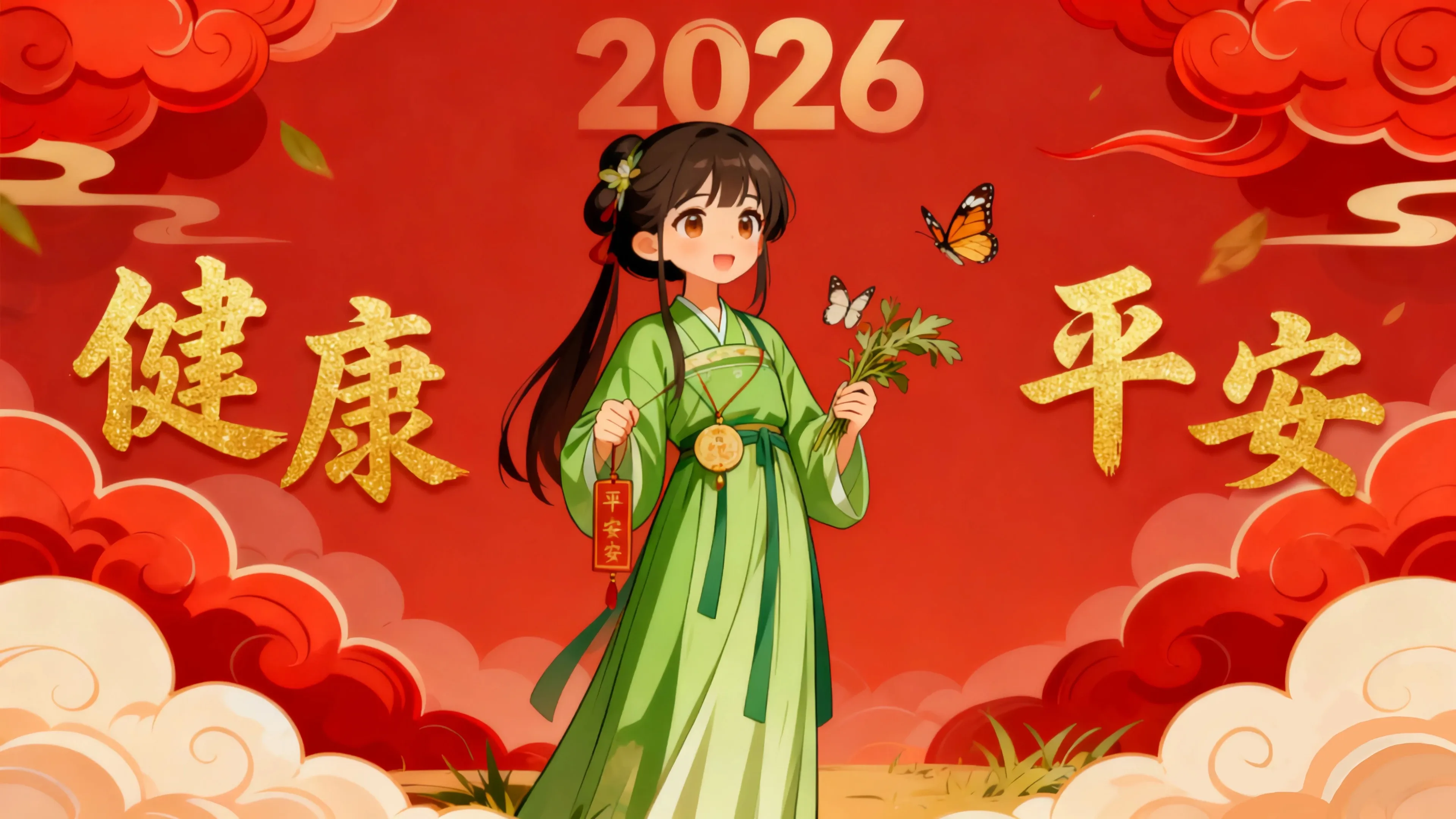 4K节日氛围壁纸 节日贺卡创意设计