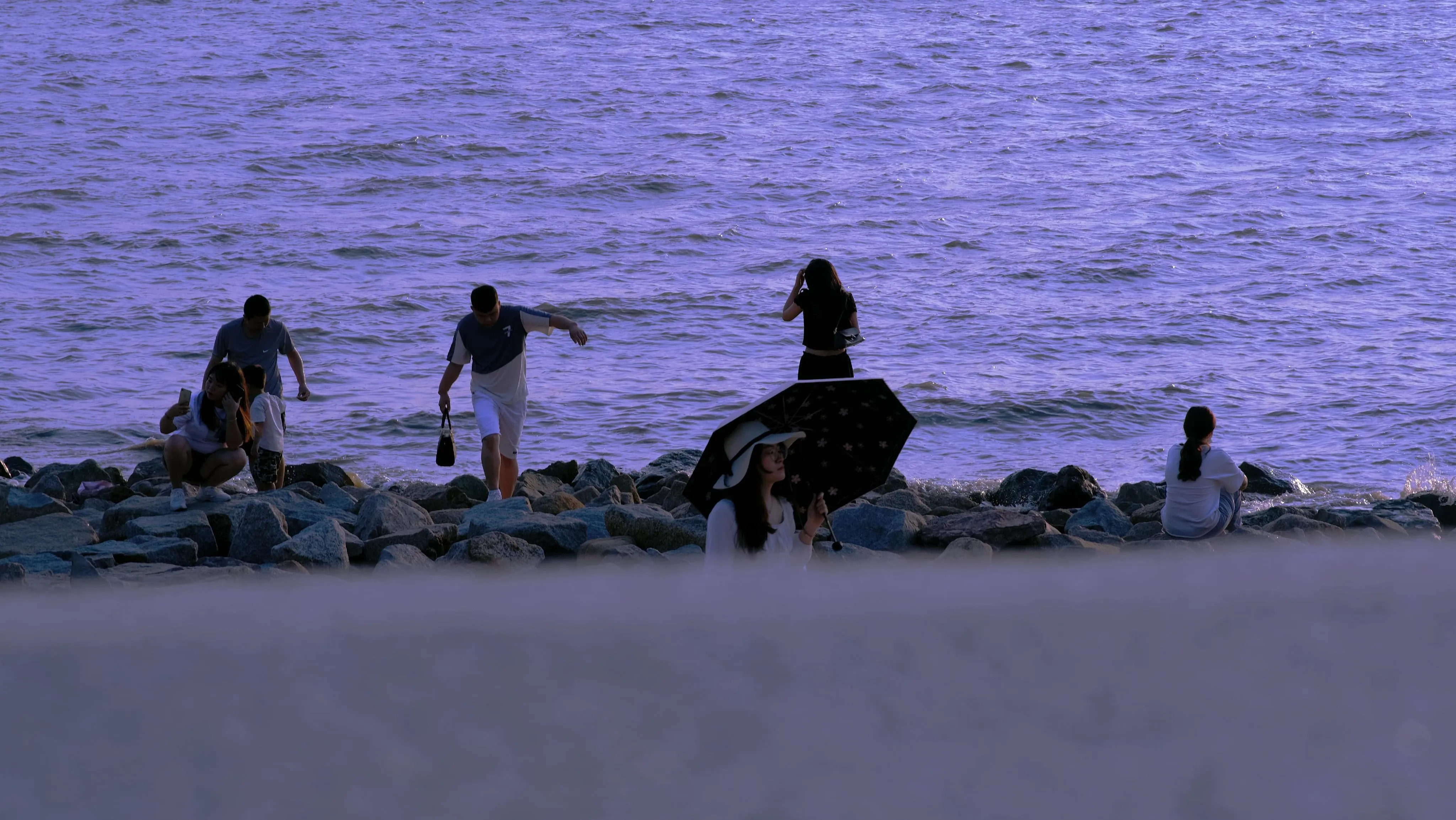 4K唯美风景壁纸 海边落日温馨浪漫
