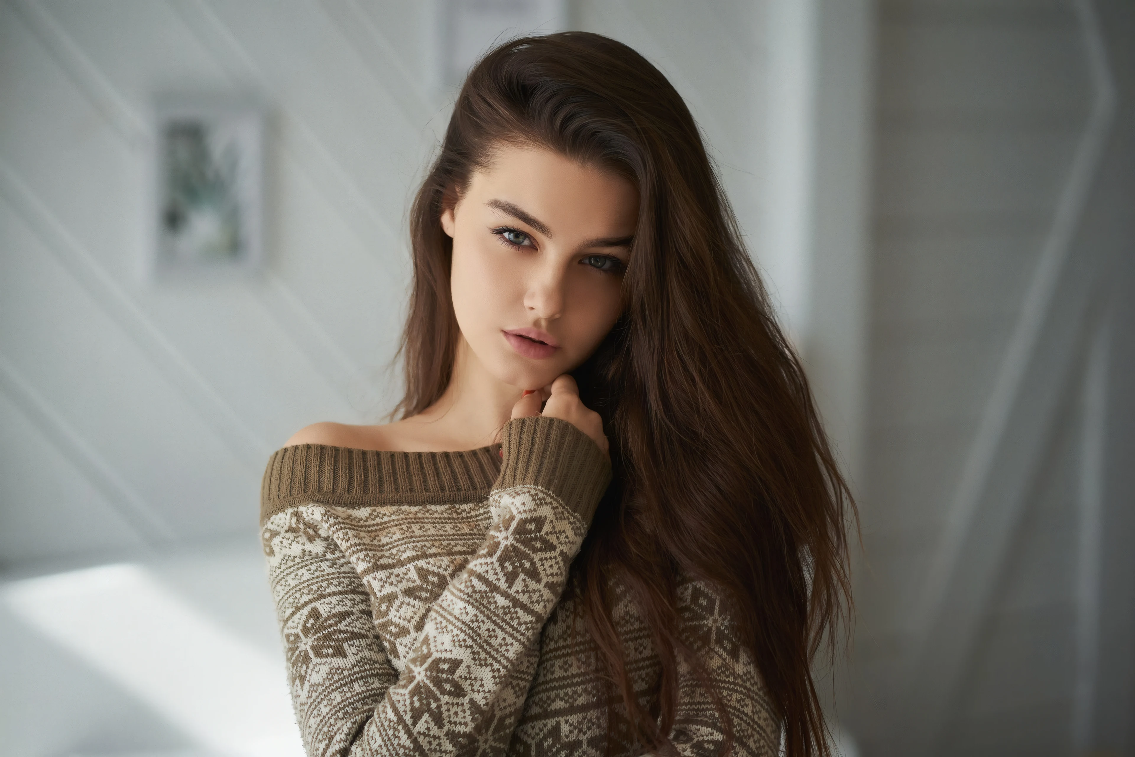 时尚靓丽的 外国女神 国际美女摄影 4K极致清晰  PC屏保