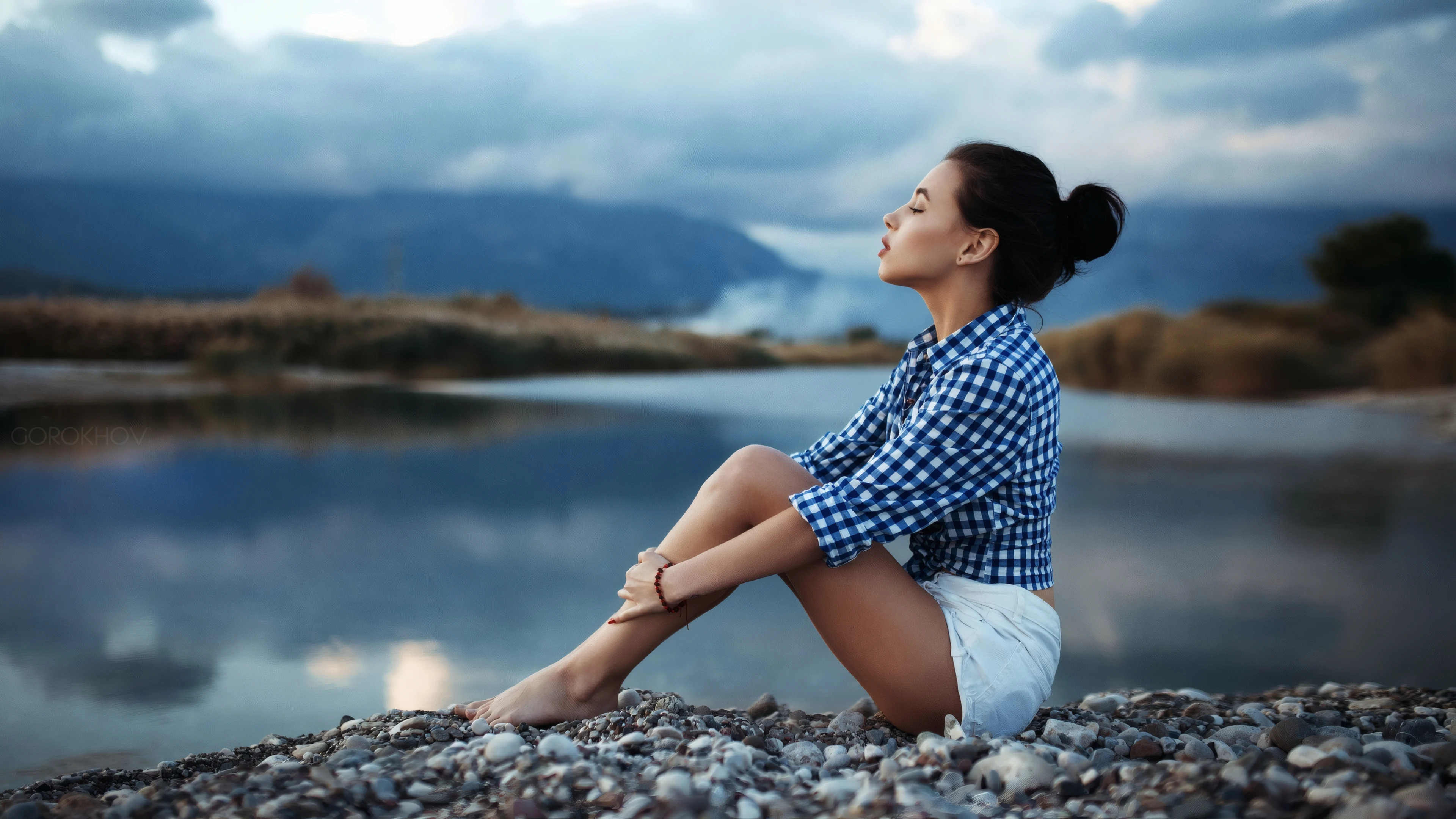 气质优雅的 国外美女 国外人像写真 4K超清画质 国外美女壁纸
