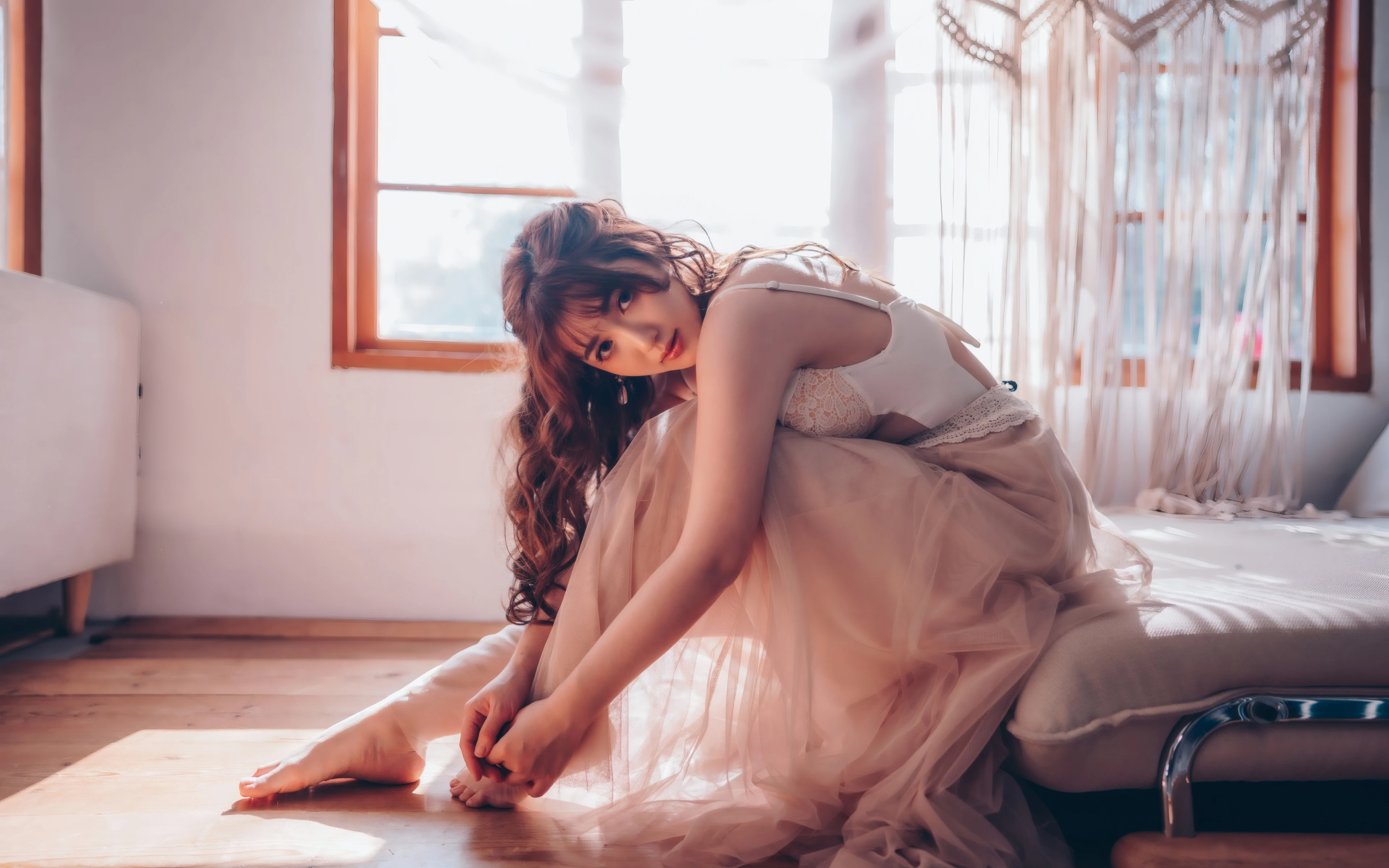 时尚靓丽的 外国女神 国际美女摄影 4K极致清晰  PC屏保