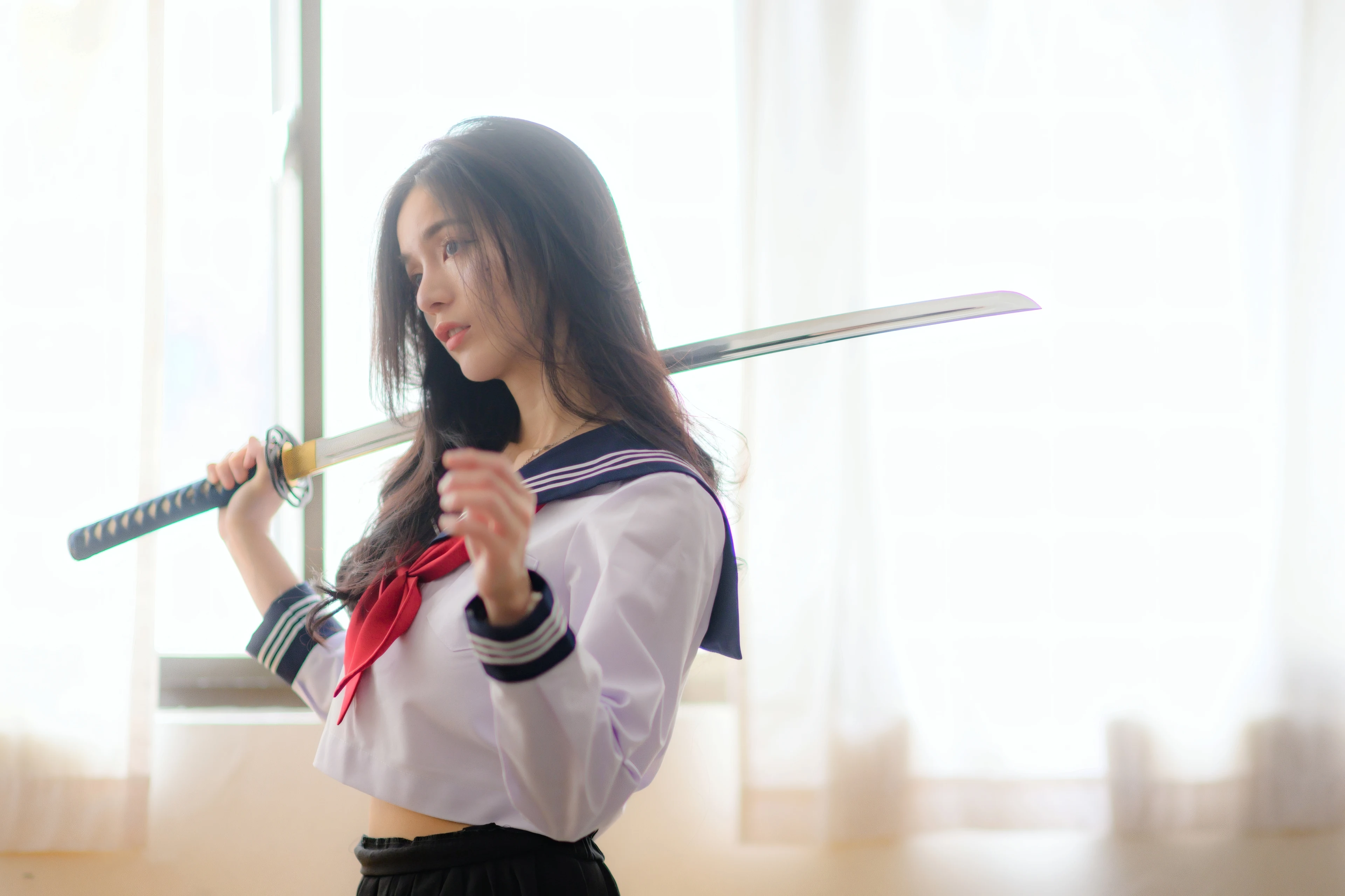 性感迷人的 欧美美女 异国摄影 超清晰4K 桌面锁屏