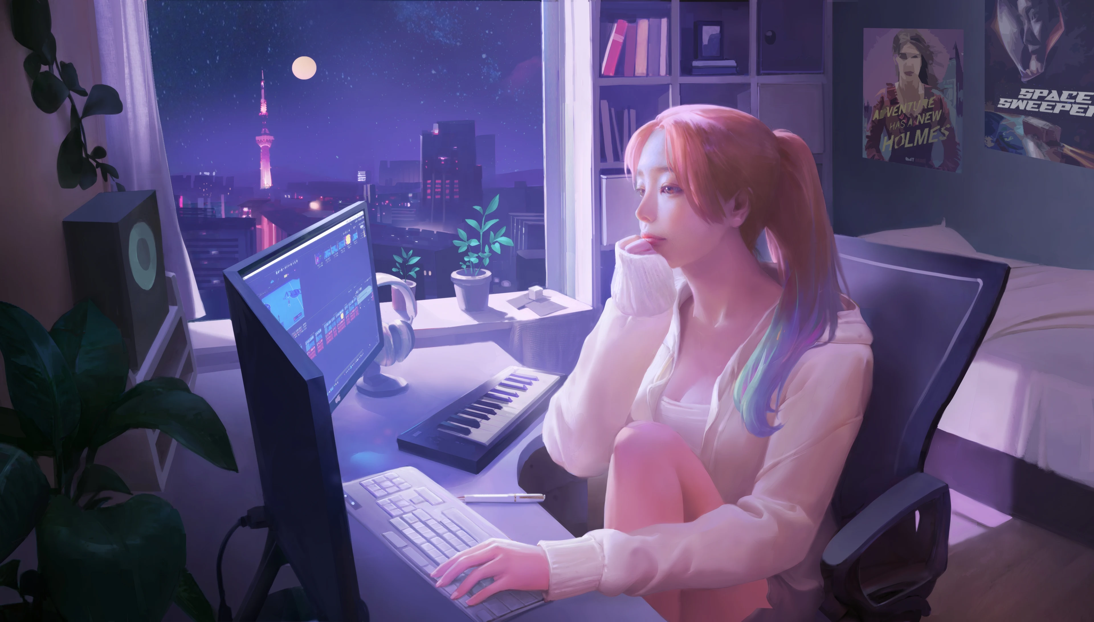 精美可爱的 卡通角色 卡通高清摄影 4K极致清晰  PC屏保