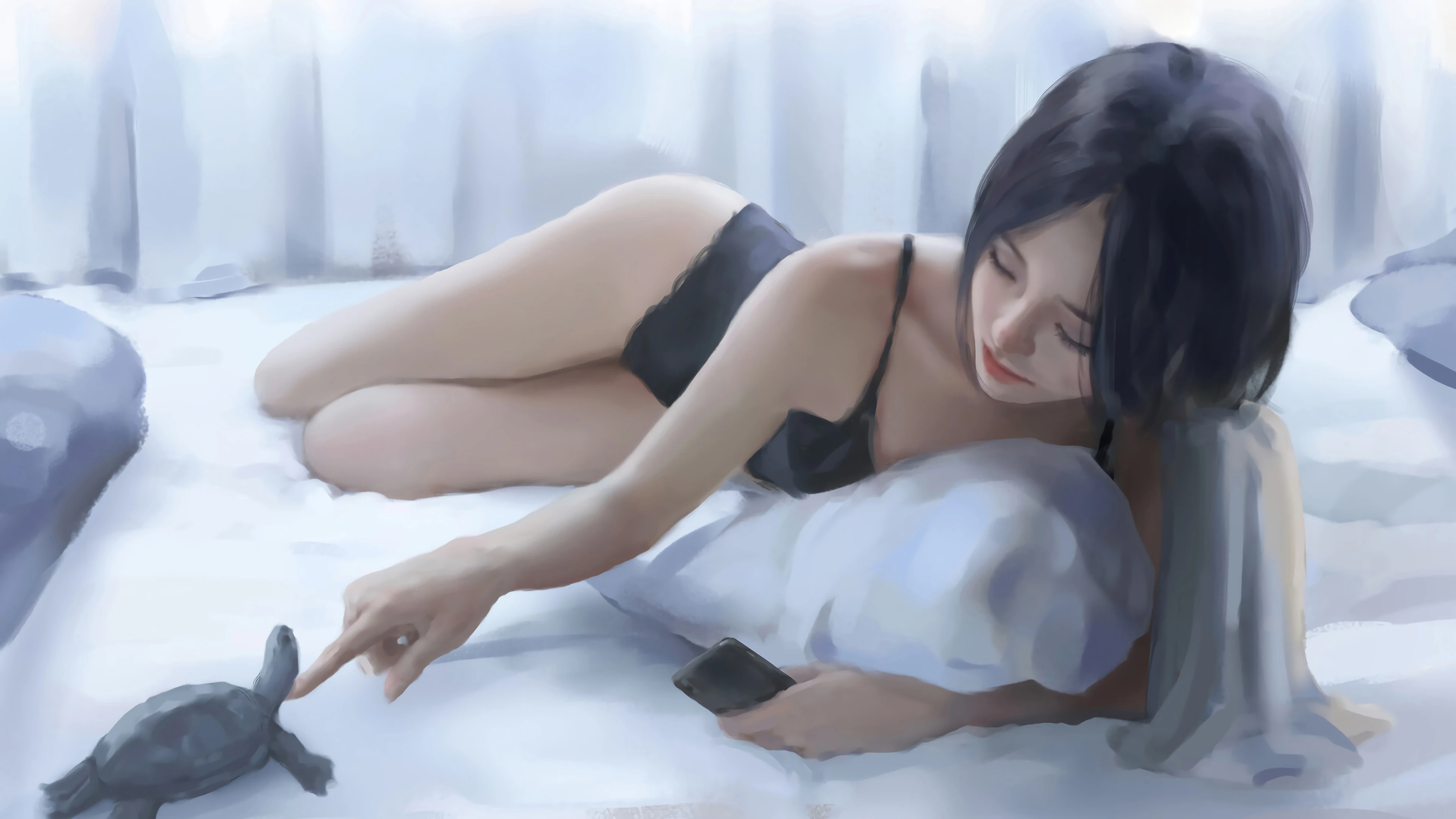 色彩鲜艳的 动漫人物 动漫摄影 4K高清图片 手机壁纸