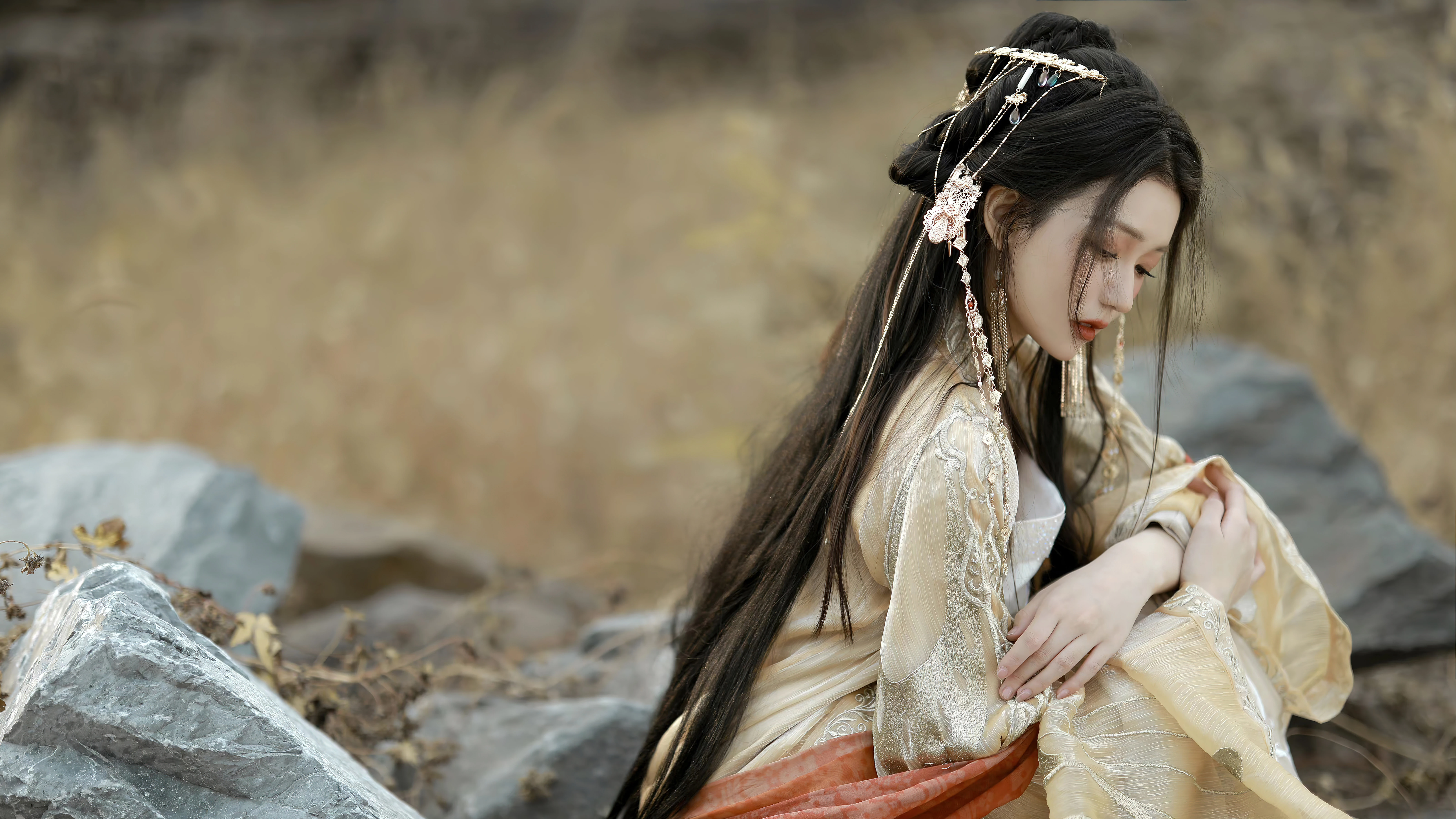 2K壁纸 魅力十足的 美女人像 高清写真 美女壁纸