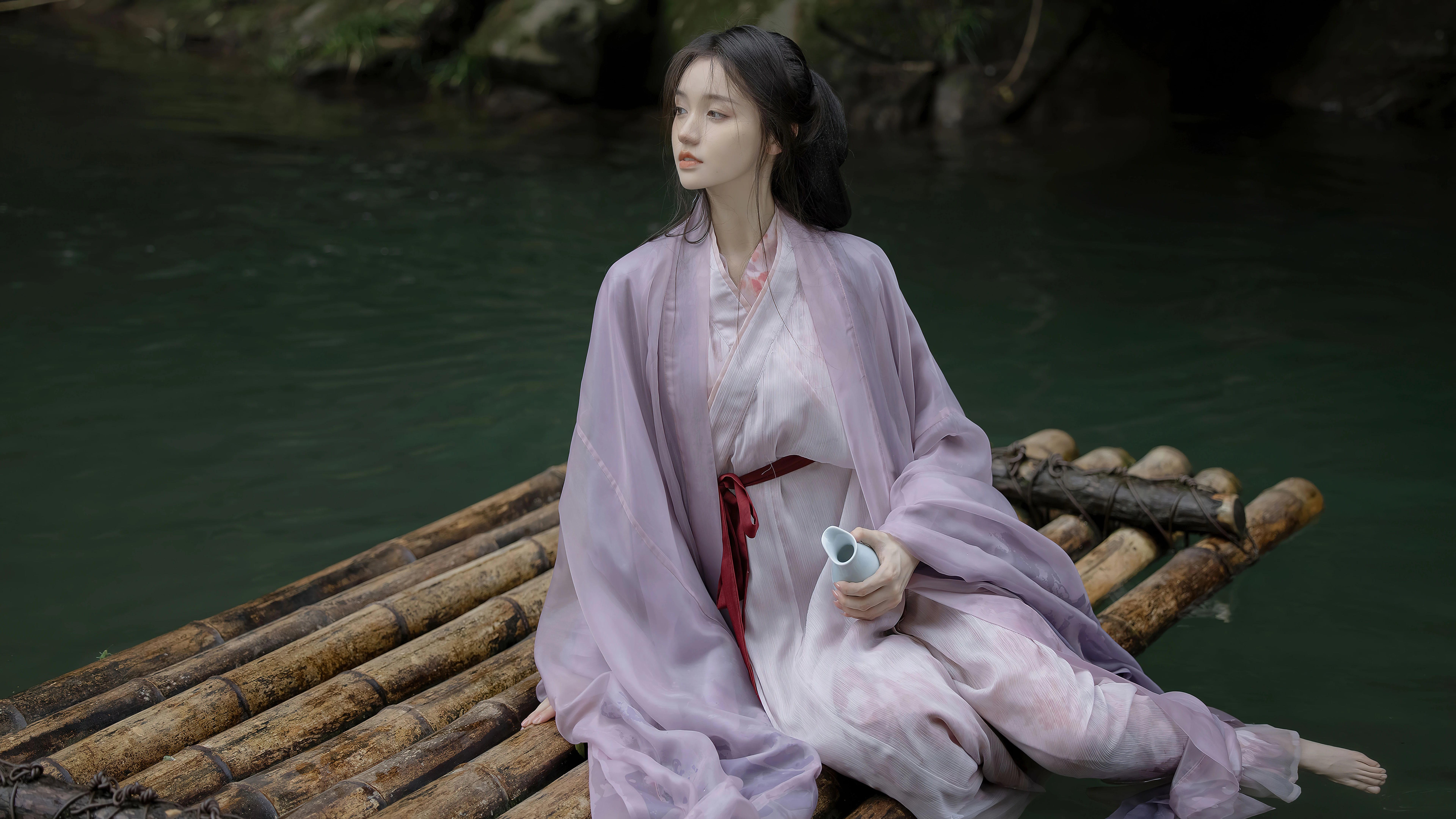 4K超清 清纯可爱的 美女人像 写真照片 壁纸图片