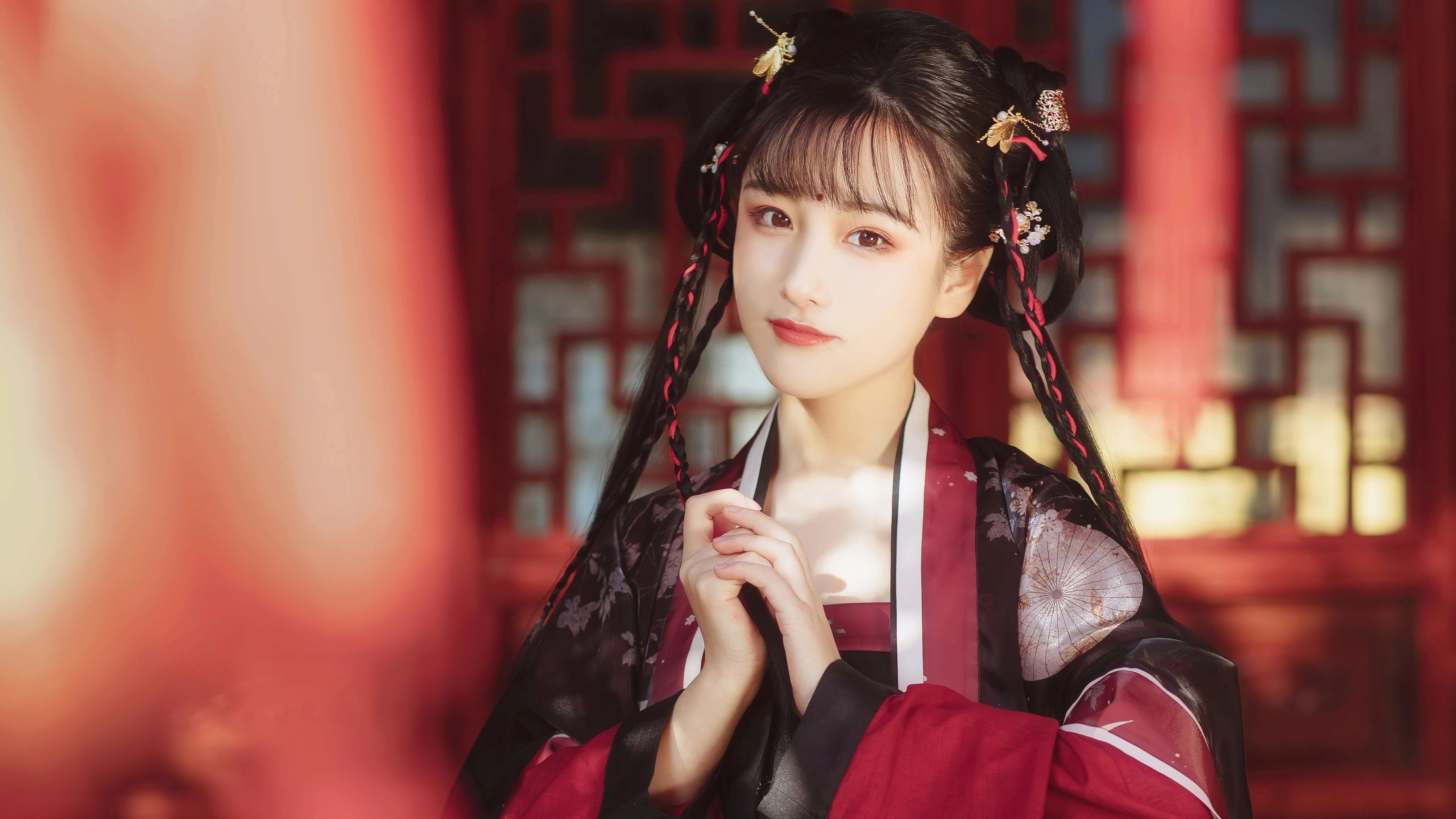 8K超高清 清纯可爱的 美女人像 人像照片 美女壁纸