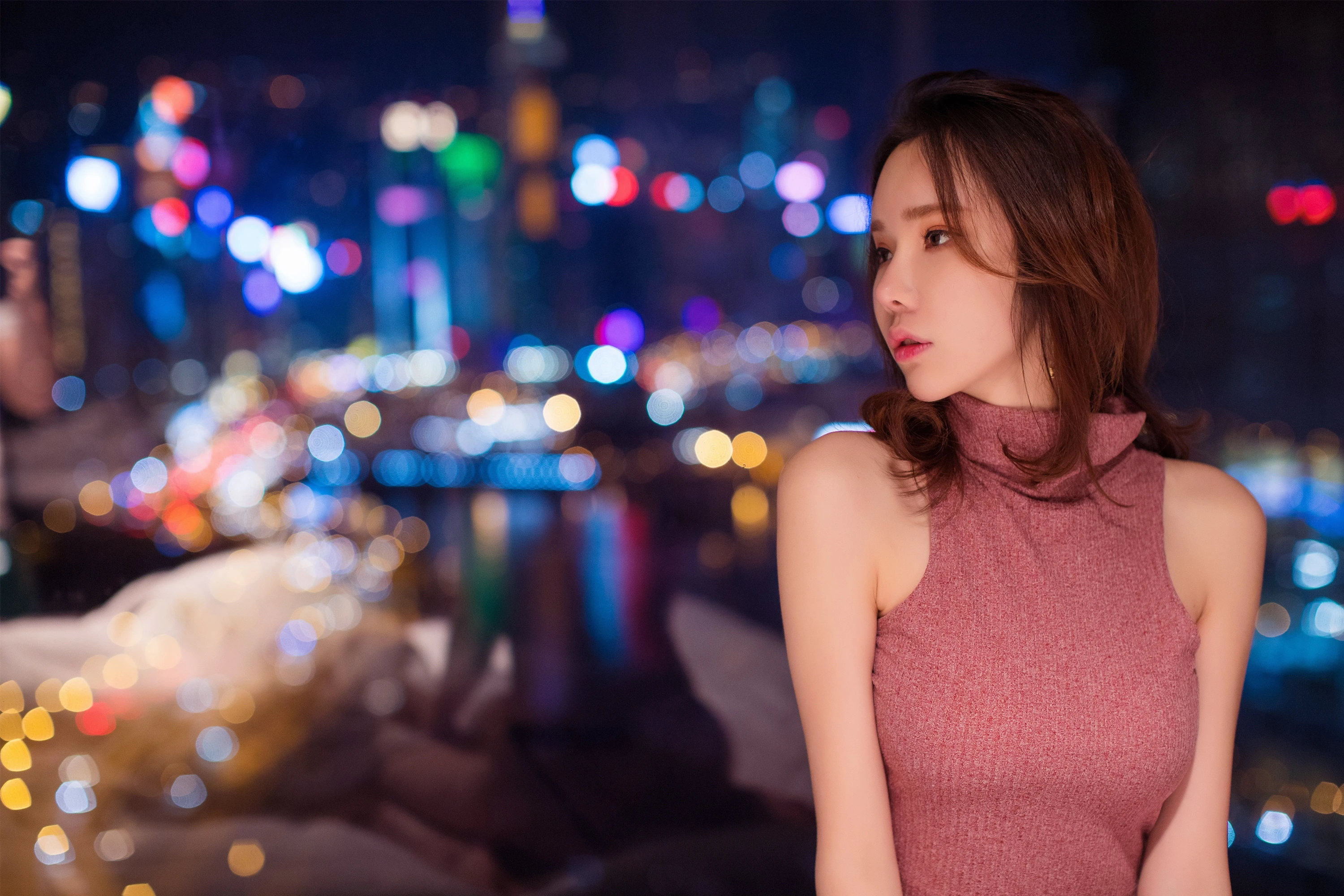 8K超高清 气质一流的 美女人像 人像照片 锁屏图片