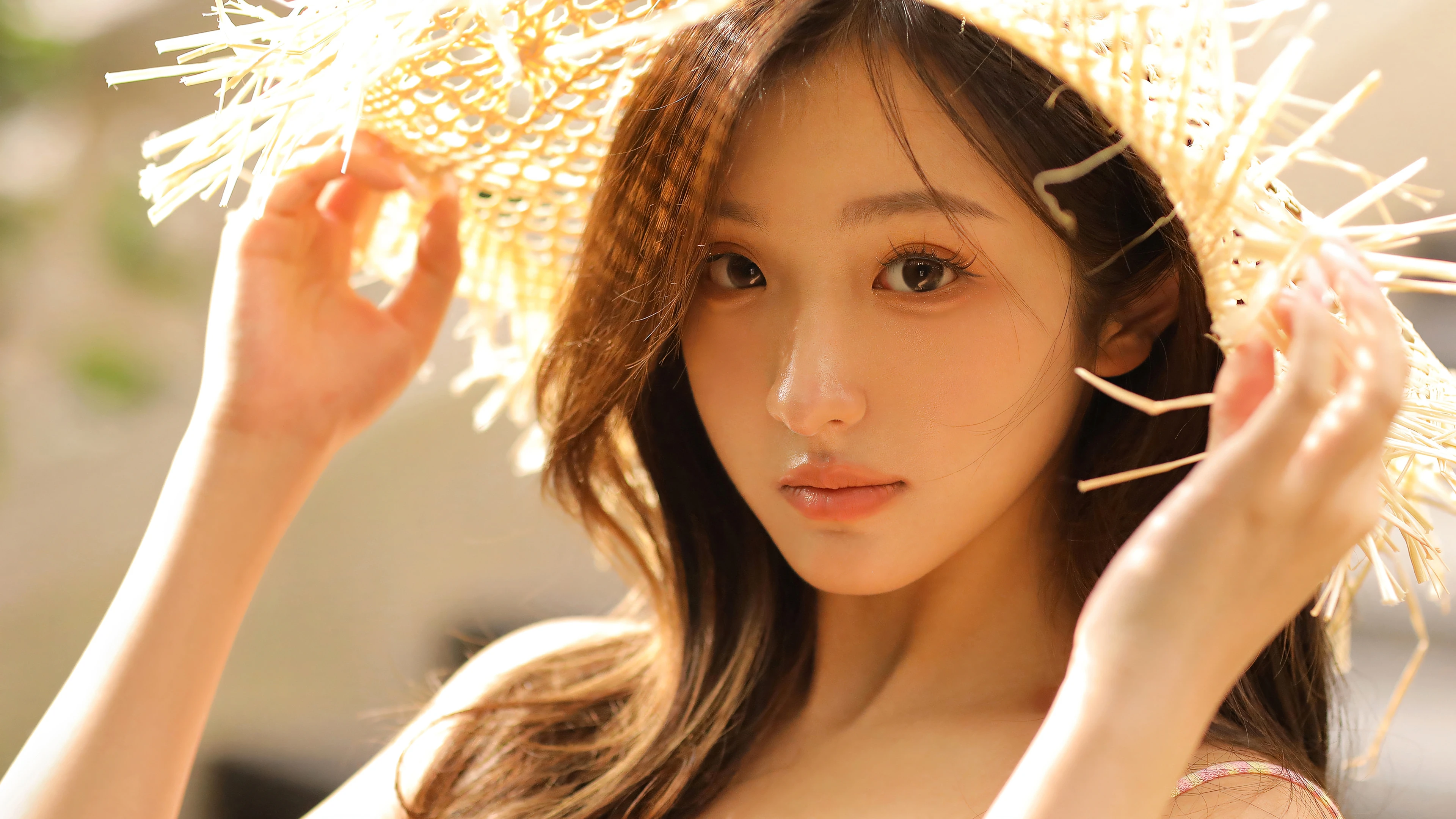4k画质 甜美动人的 美女人像 人像摄影 高清壁纸
