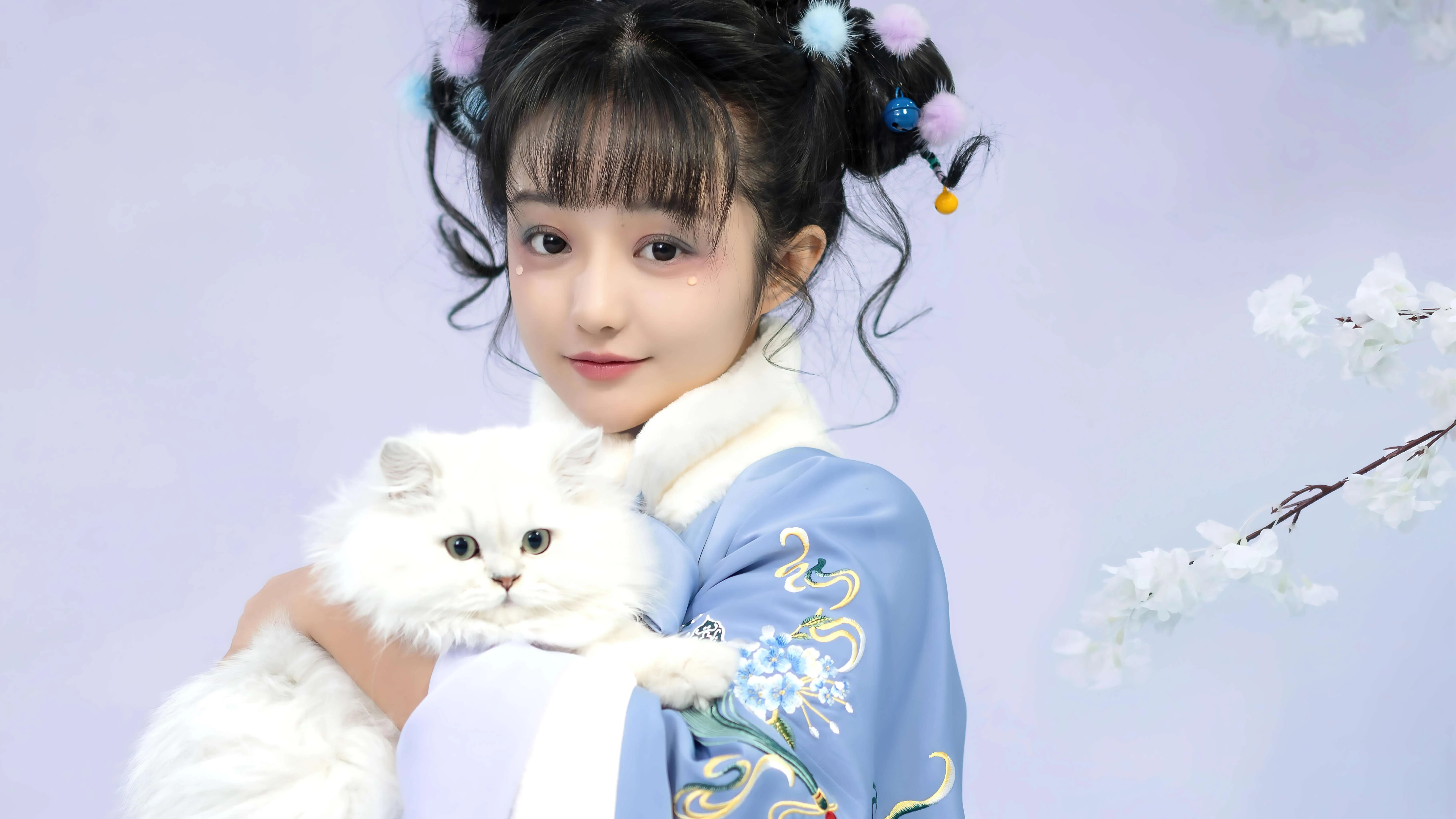 2K壁纸 清纯可爱的 美女人像 高清写真  PC屏保