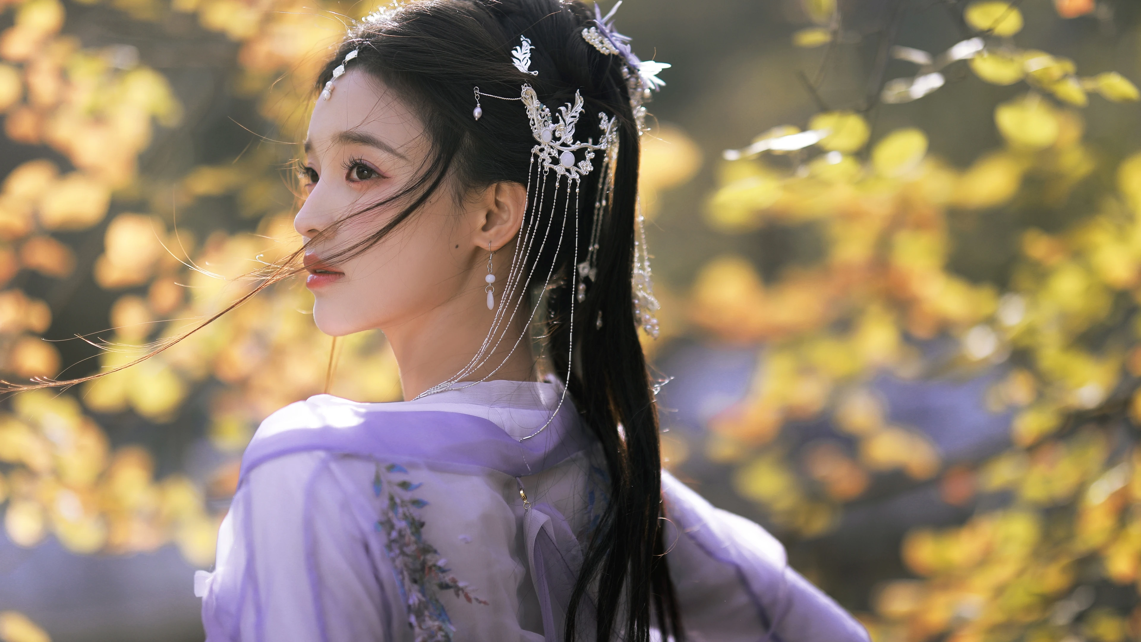 2K壁纸 气质一流的 美女人像 人像照片 女神壁纸