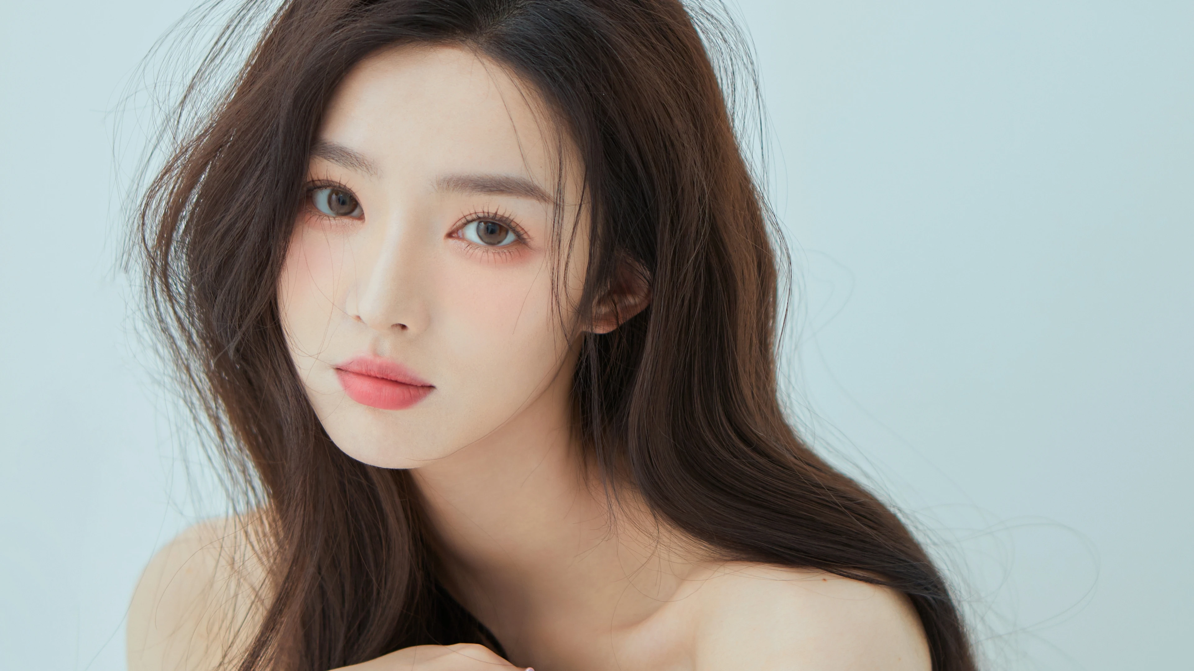 2K壁纸 清纯可爱的 美女人像 人像照片 女神壁纸