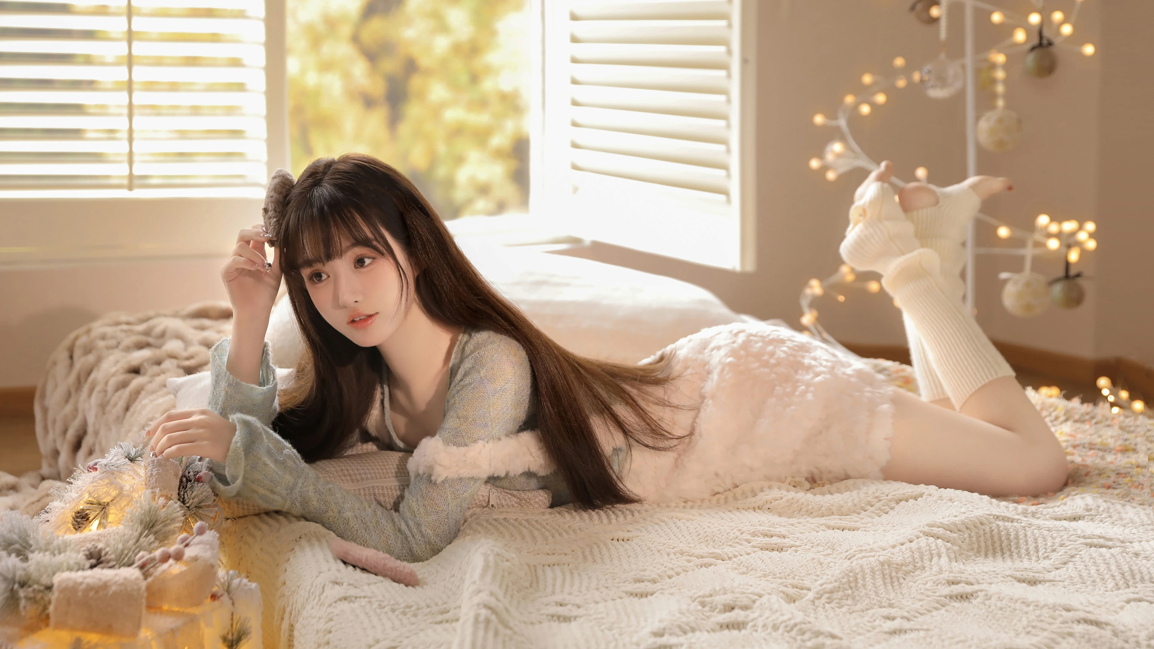 4k画质 时尚靓丽的 美女人像 人像摄影 桌面锁屏