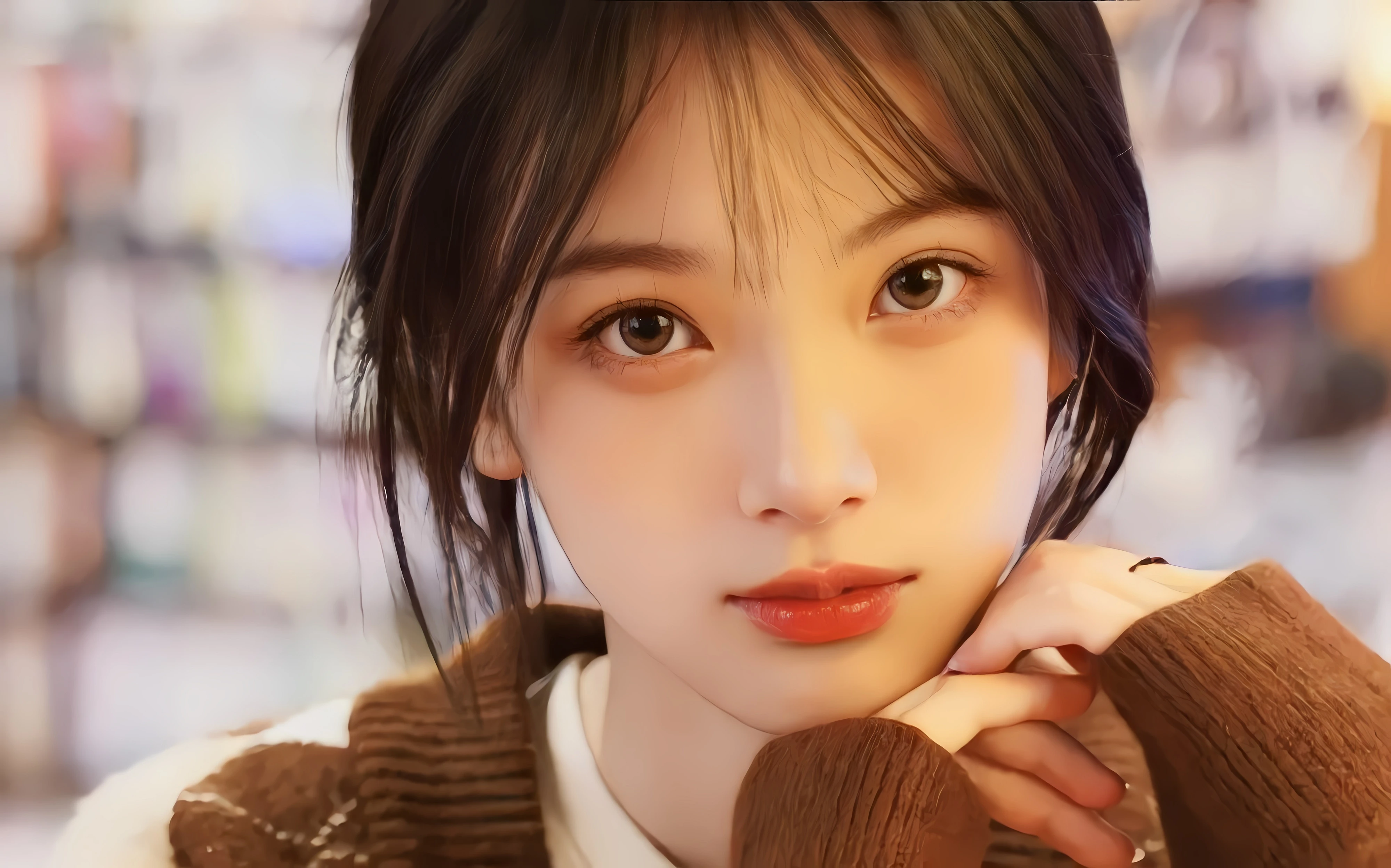 2K壁纸 时尚靓丽的 美女人像 写真照片 桌面锁屏