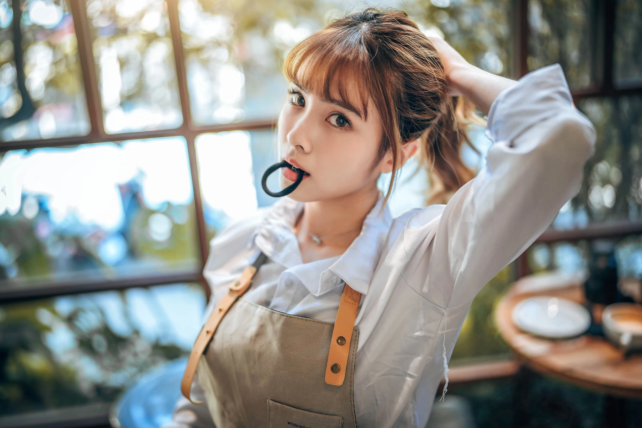 8K超高清 清纯可爱的 美女人像 高清人像 高清壁纸