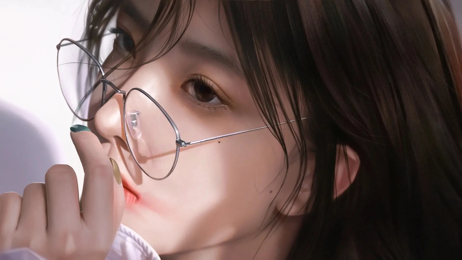 无损画质 颜值超高的 美女人像 高清人像 锁屏背景