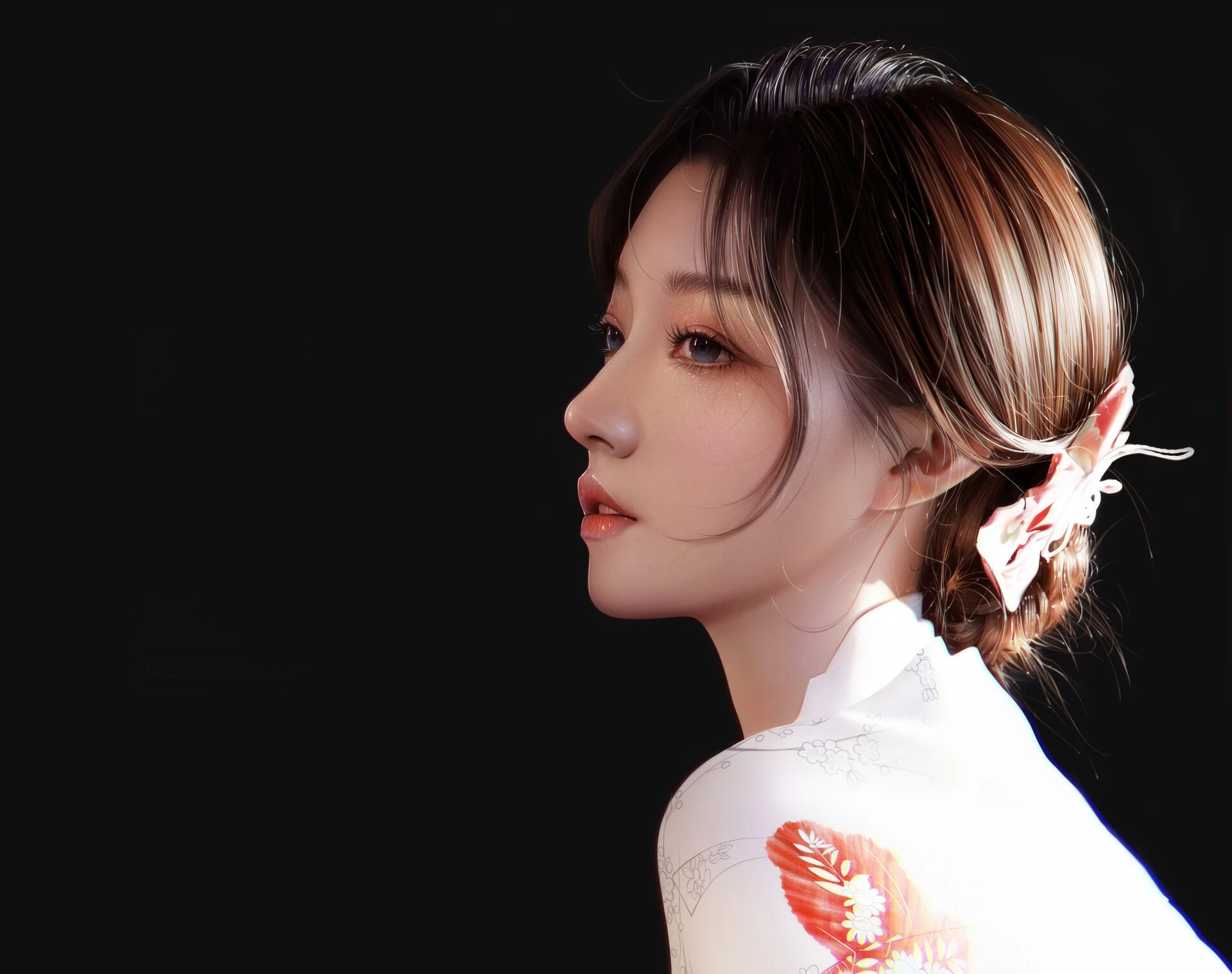 8K超高清 性感迷人的 美女人像 人像壁纸 锁屏背景
