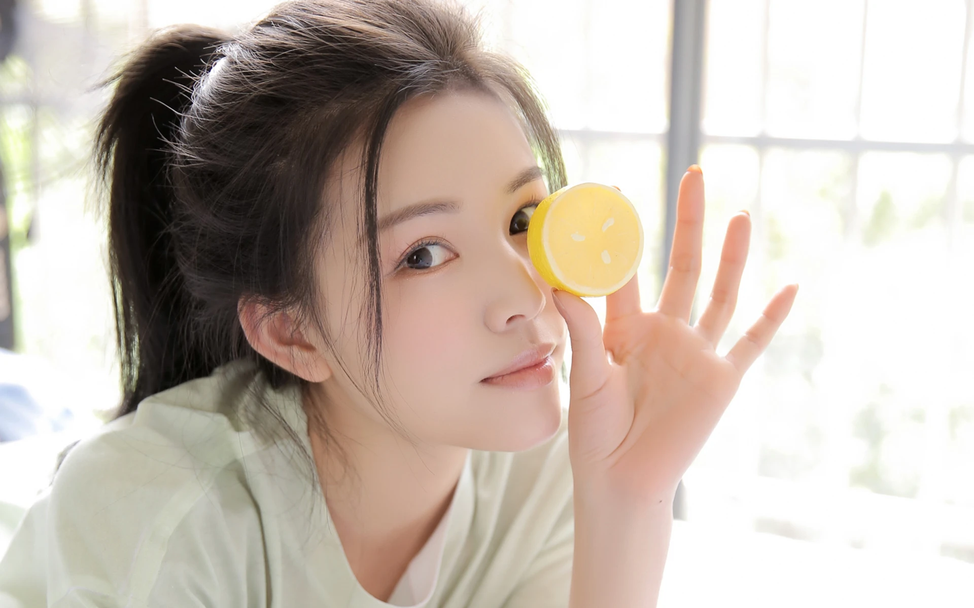 2K壁纸 清纯可爱的 美女人像 写真合集 美女壁纸