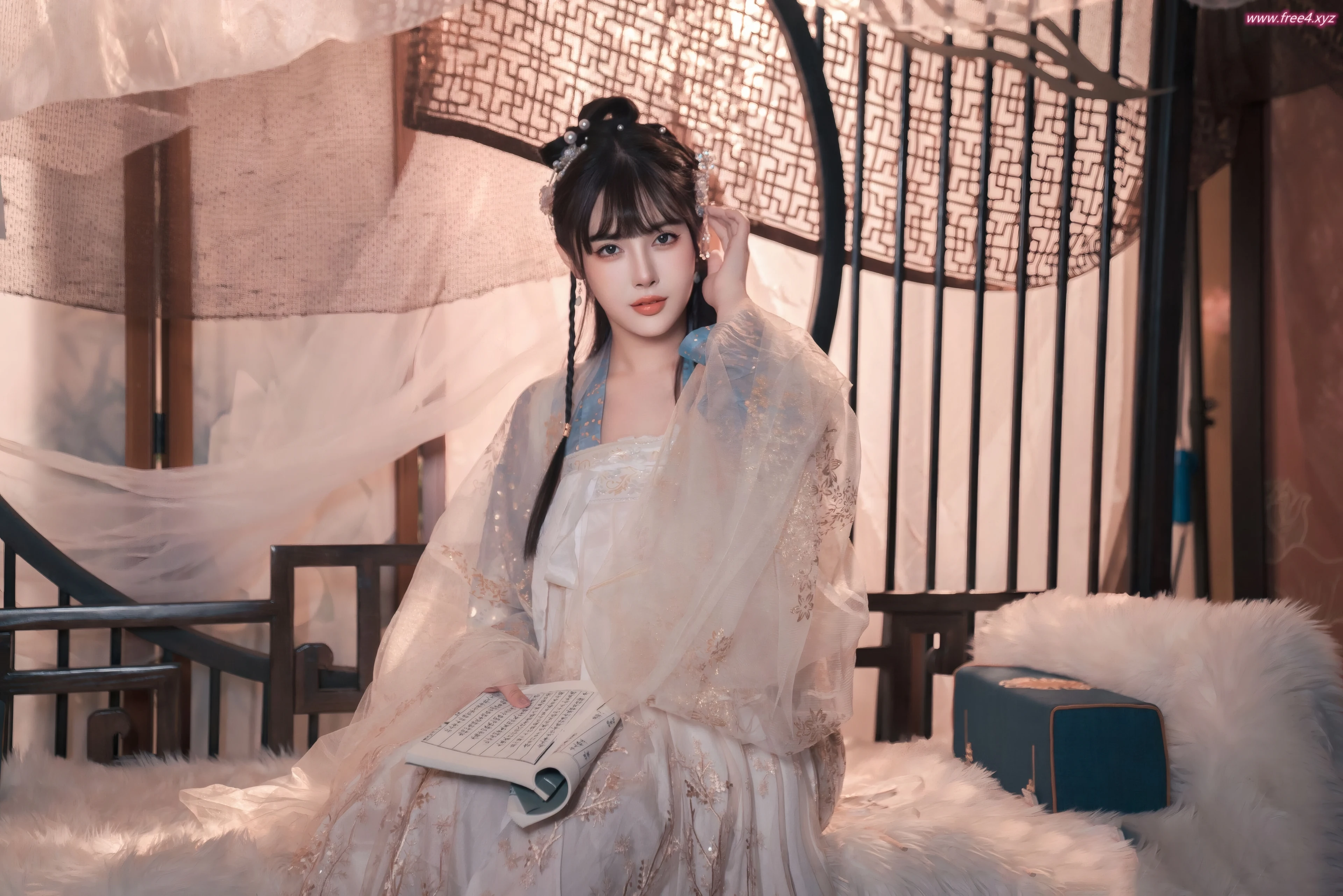 清纯动人的 优雅淑女 优雅摄影 超清晰4K 桌面锁屏