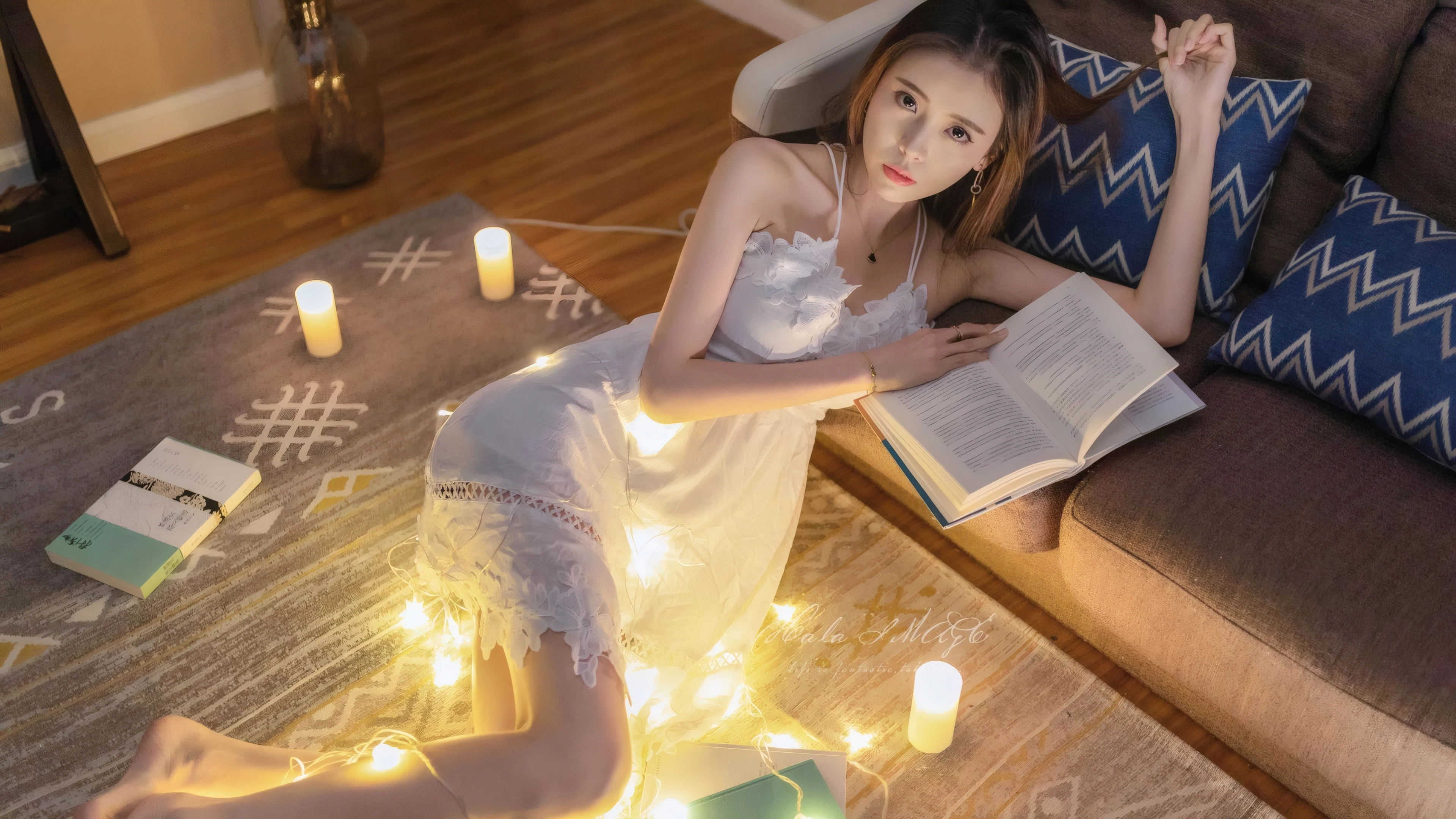 清纯动人的 优雅淑女 优雅摄影 超清晰4K 桌面锁屏