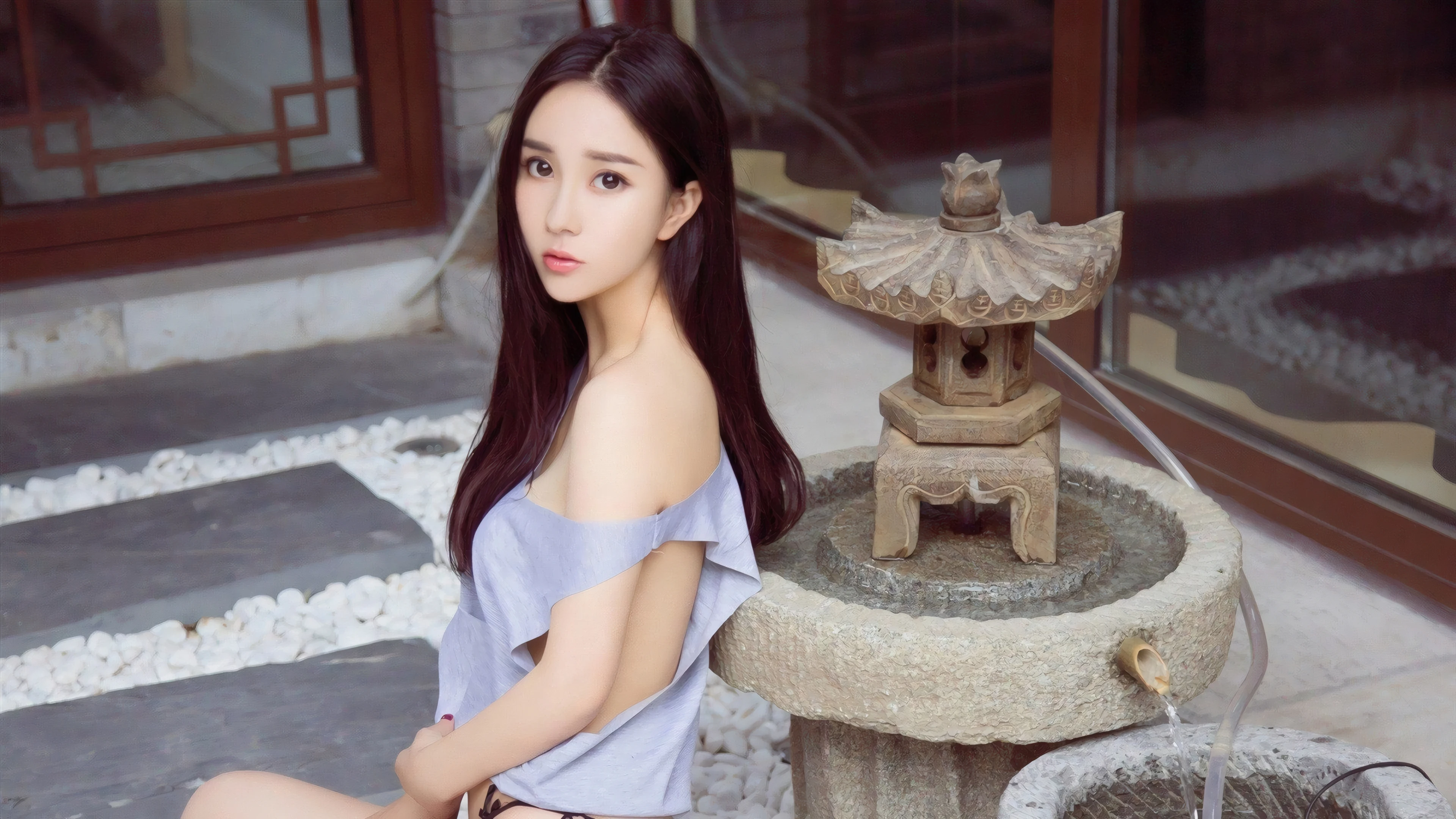 温柔知性的 气质淑女 气质人像 4K高清图片 手机壁纸