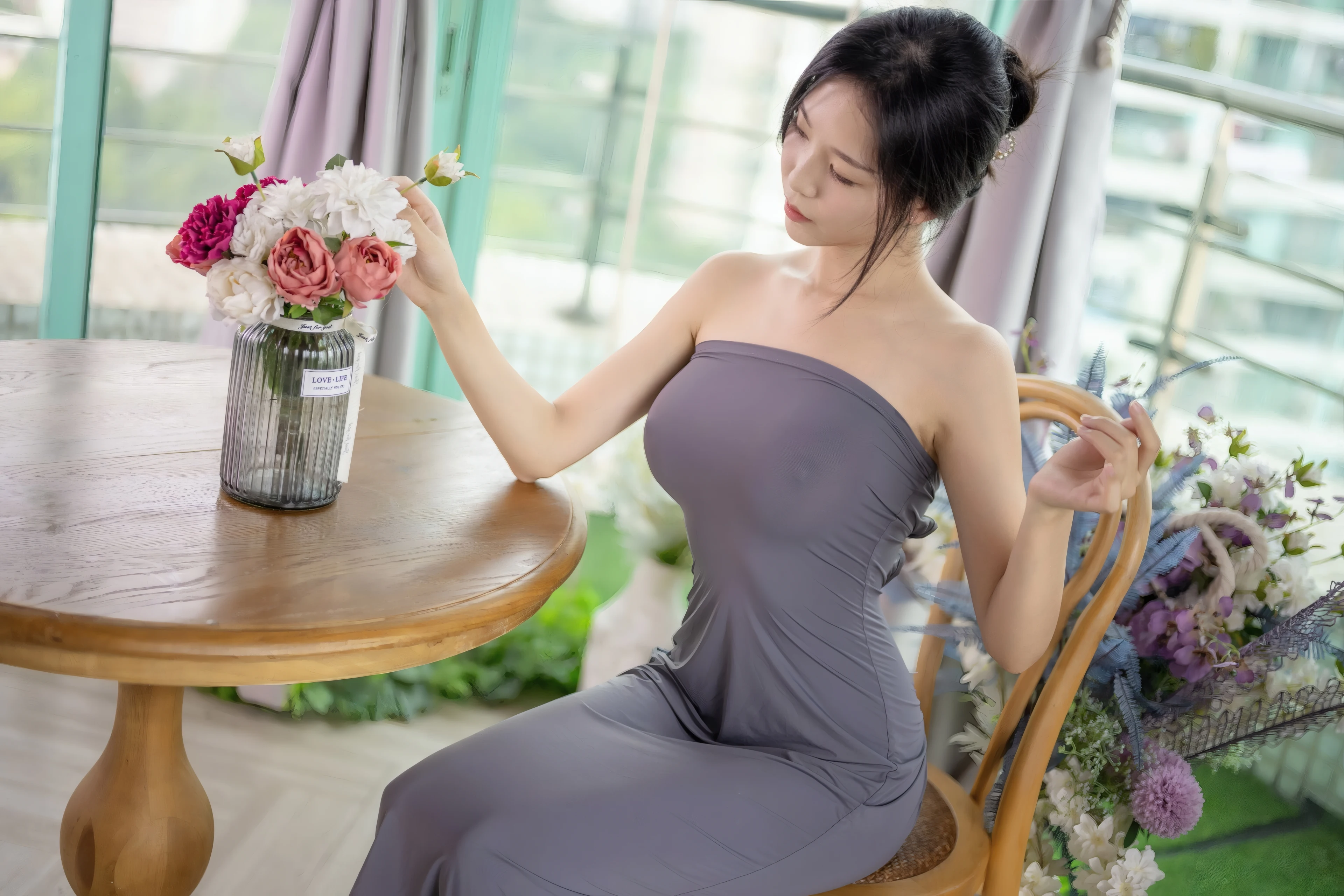 清纯动人的 优雅淑女 优雅摄影 超清晰4K 桌面锁屏