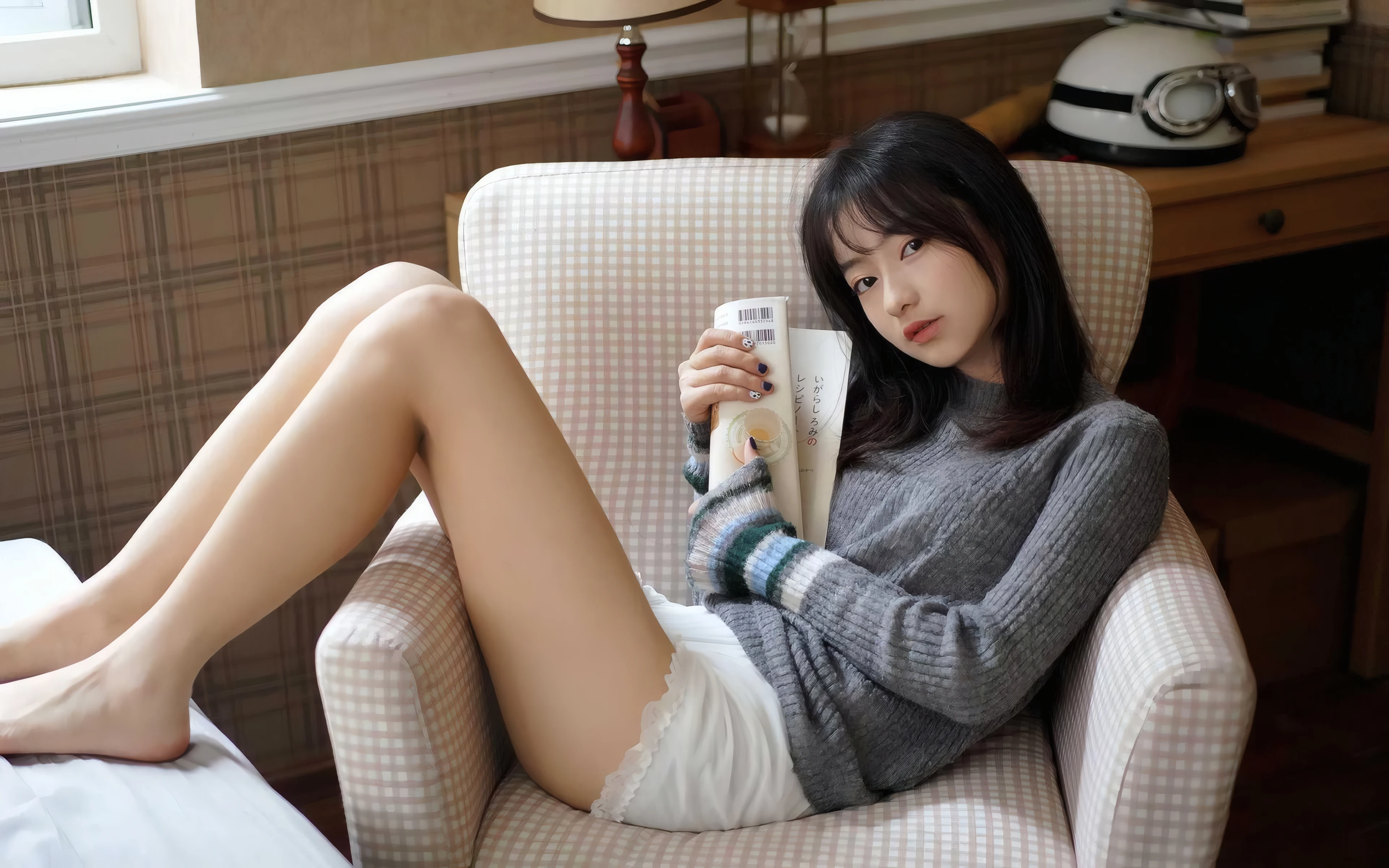 温柔知性的 气质淑女 气质人像 4K高清图片 手机壁纸
