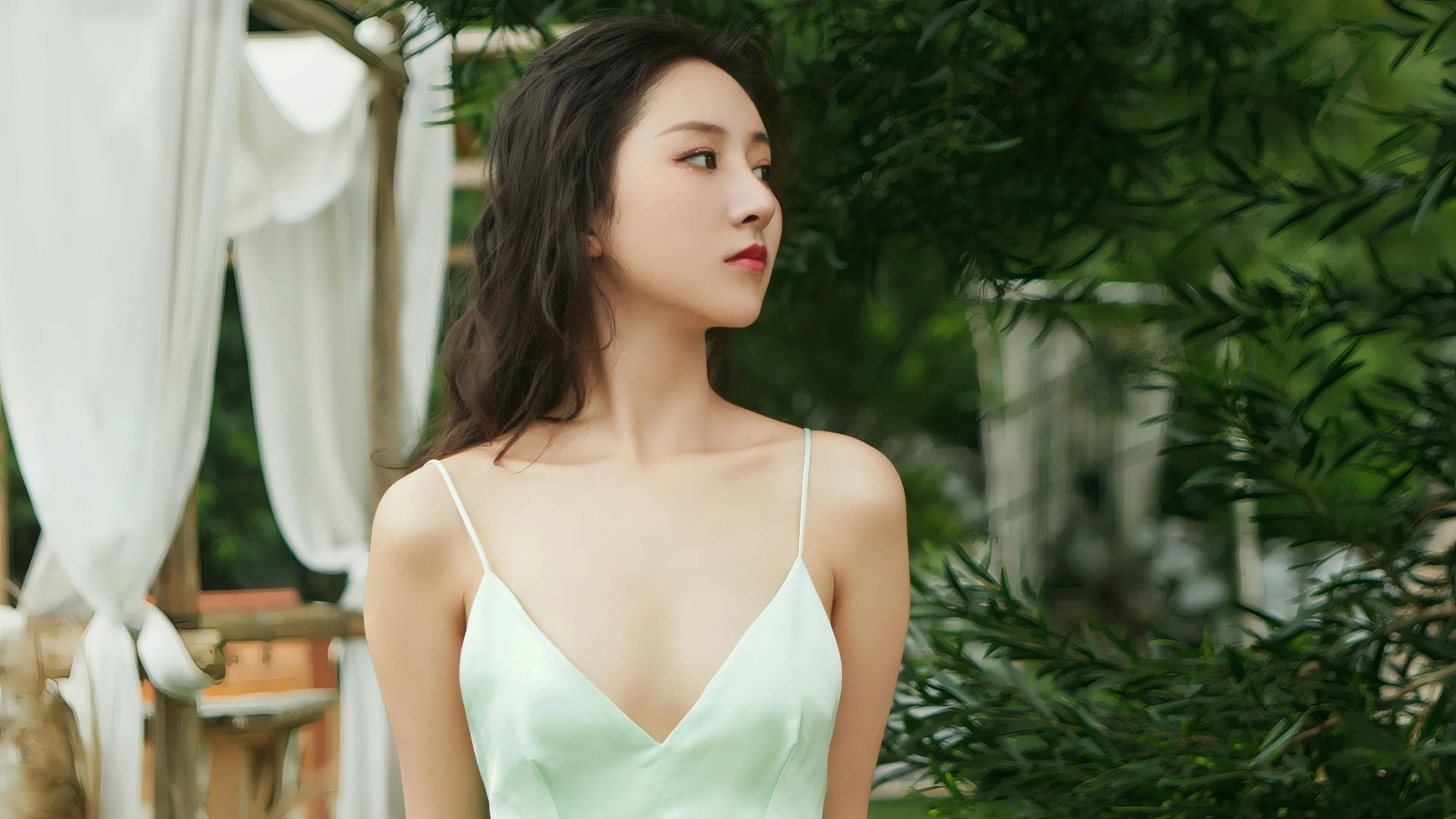 气质非凡的 知性美女 知性写真 4K高品质 锁屏图片