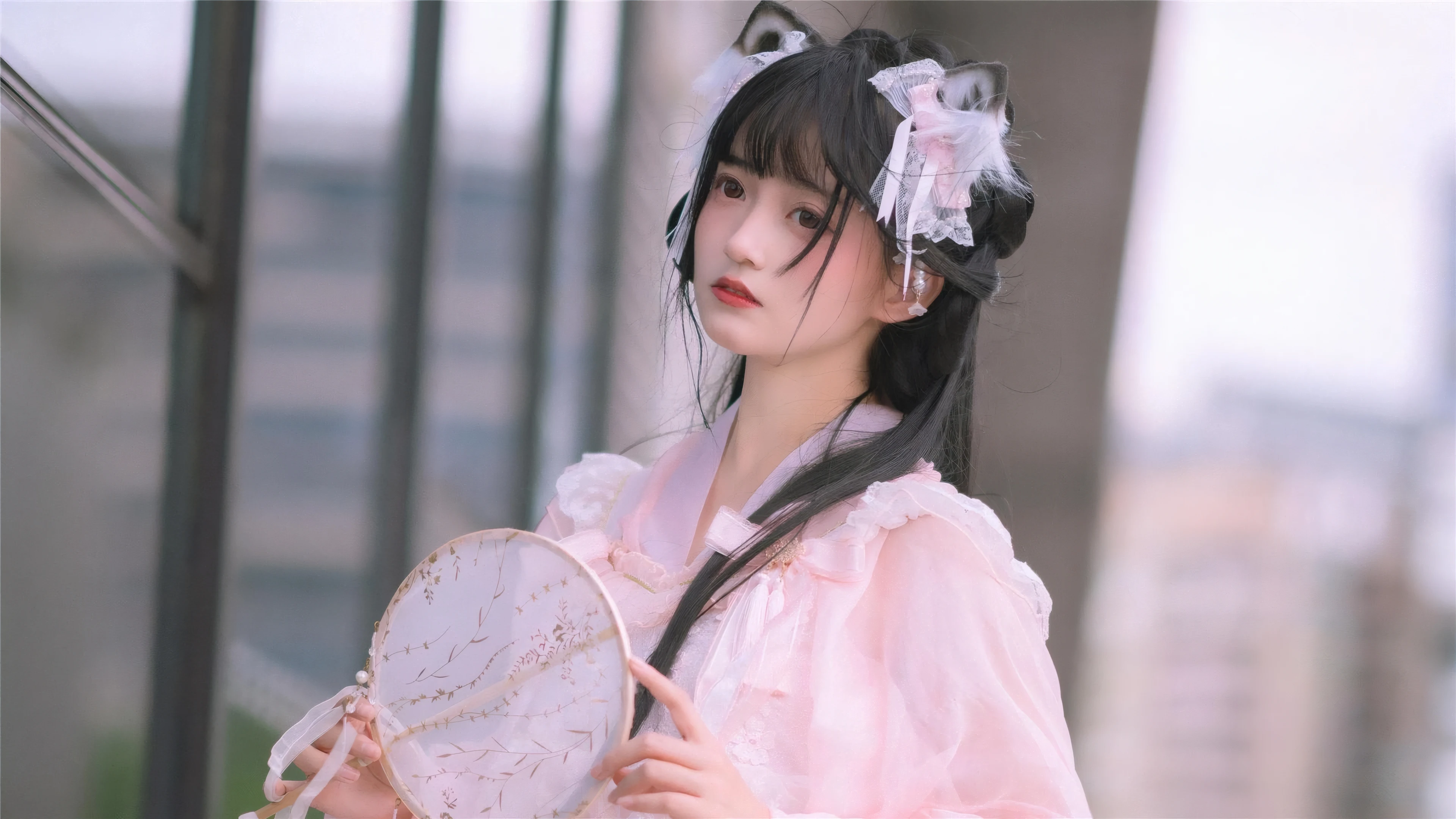 清纯动人的 优雅淑女 优雅摄影 超清晰4K 桌面锁屏