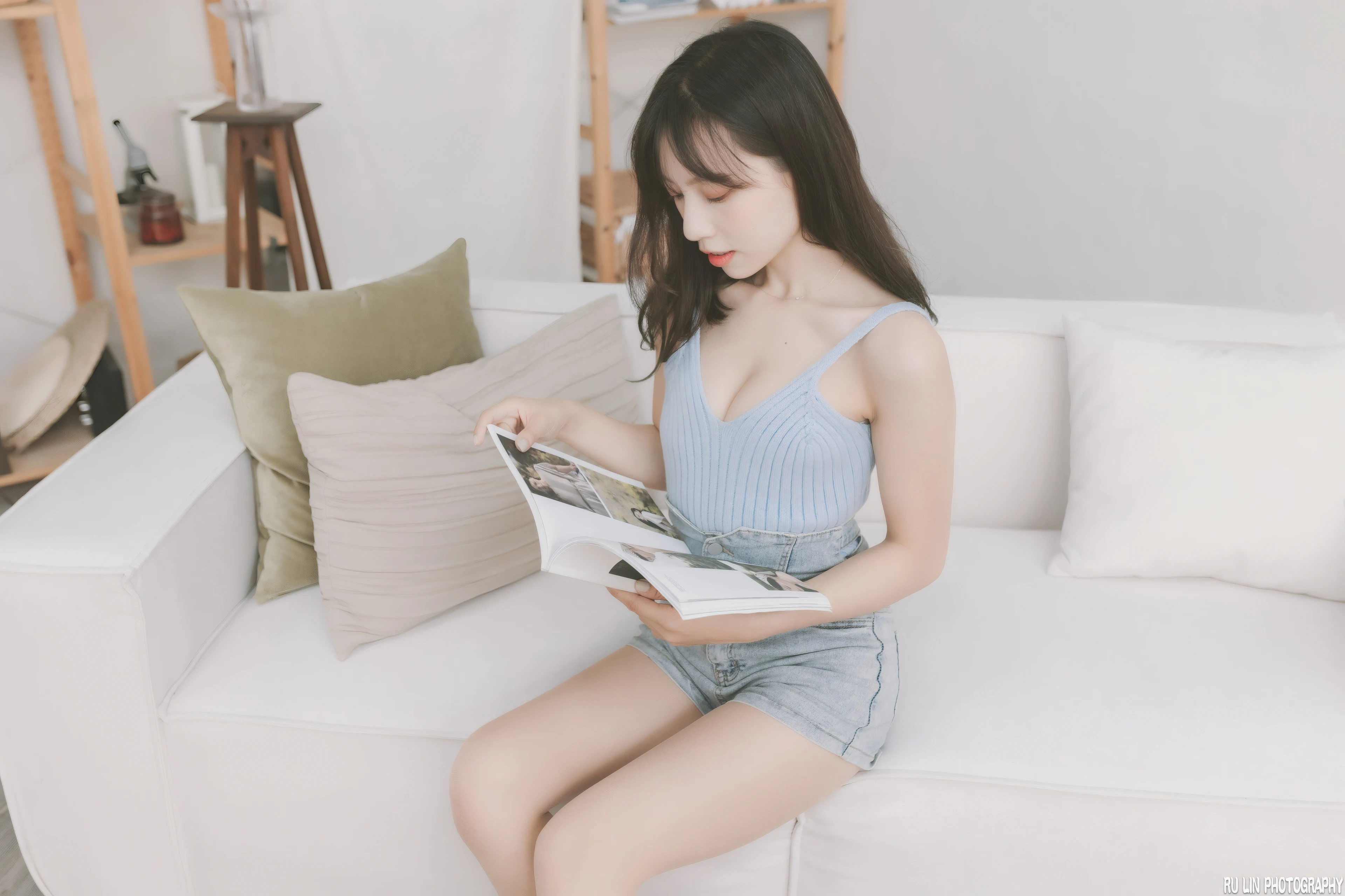 气质非凡的 知性美女 知性写真 4K高品质 锁屏图片
