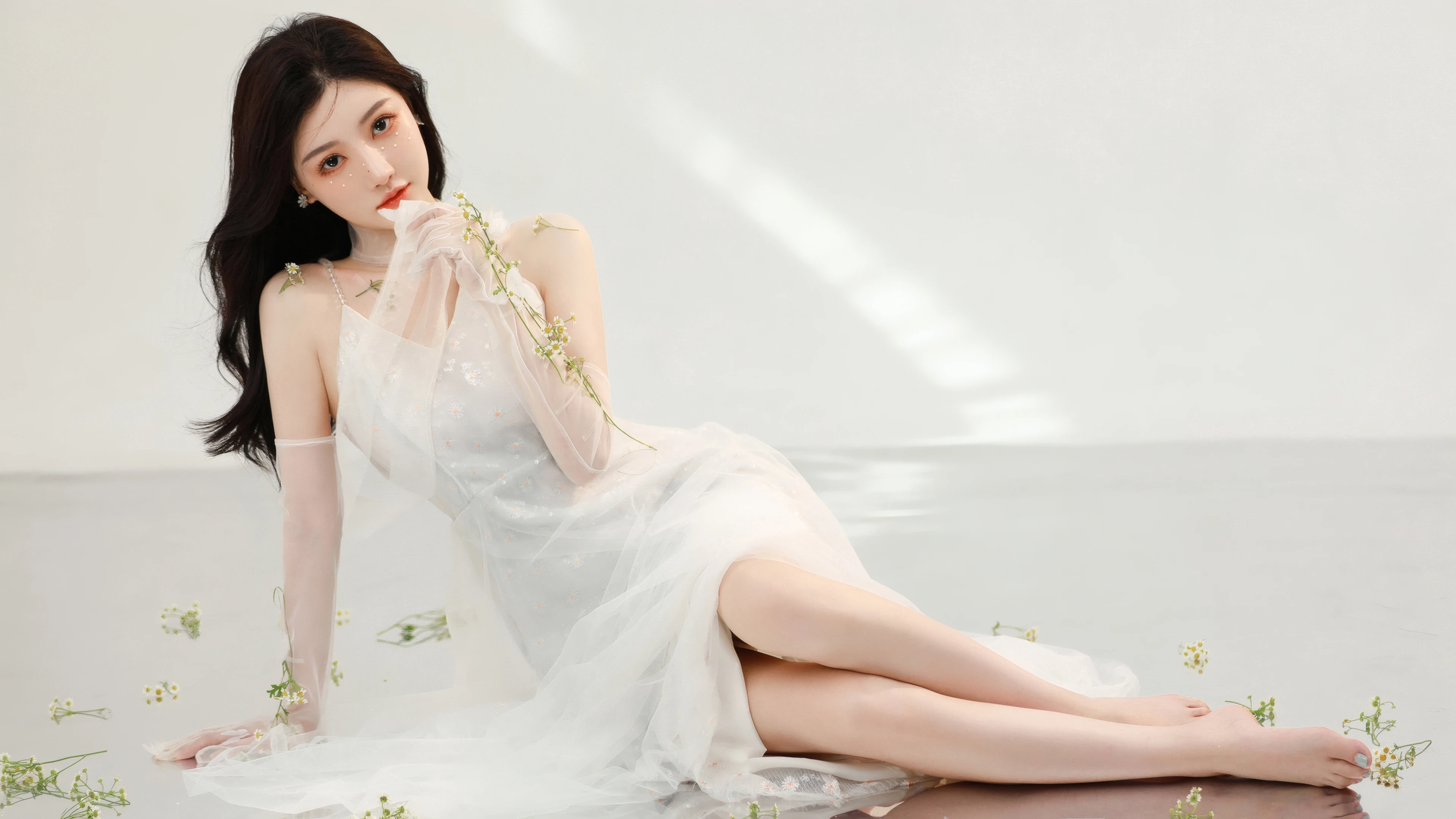 温柔知性的 气质淑女 气质人像 4K高清图片 手机壁纸