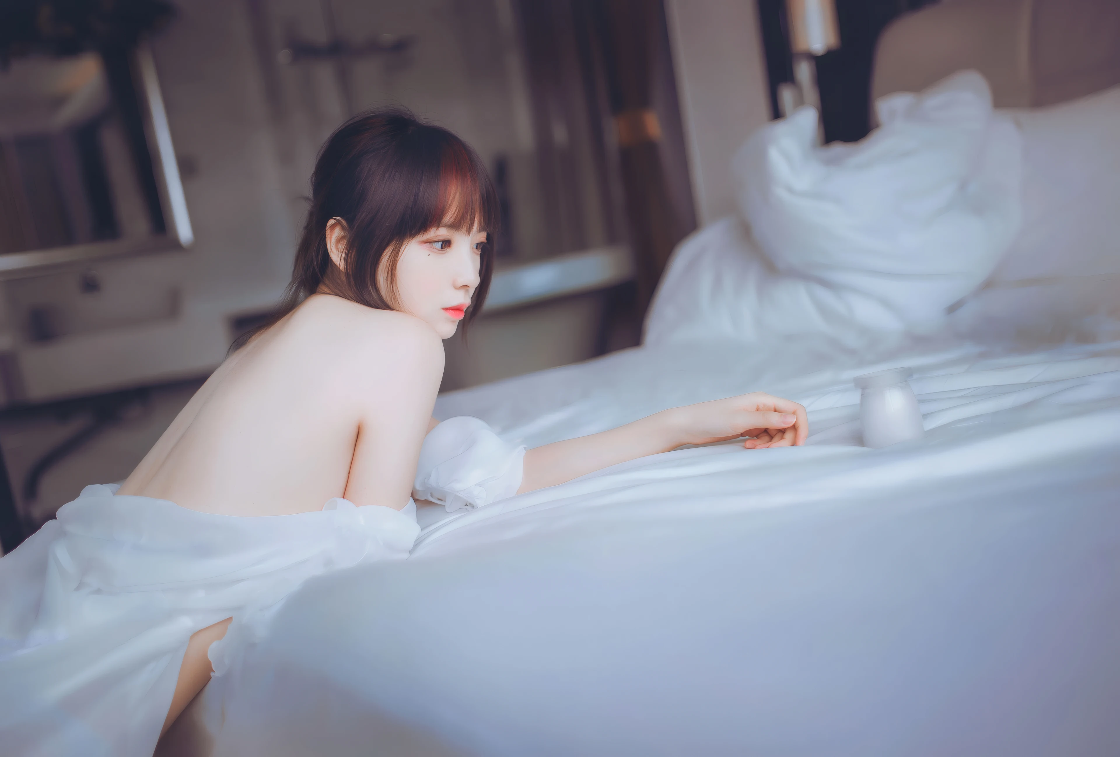 温柔知性的 气质淑女 气质人像 4K高清图片 手机壁纸