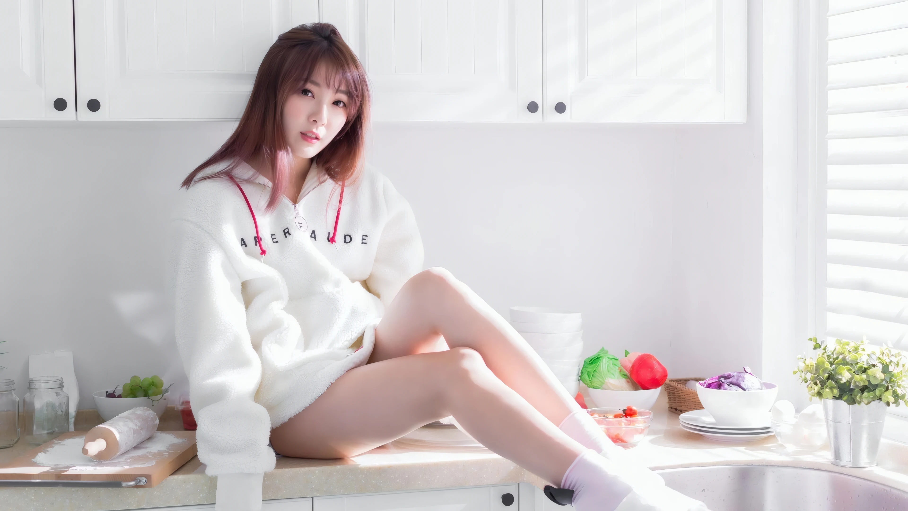 清纯动人的 优雅淑女 优雅摄影 超清晰4K 桌面锁屏