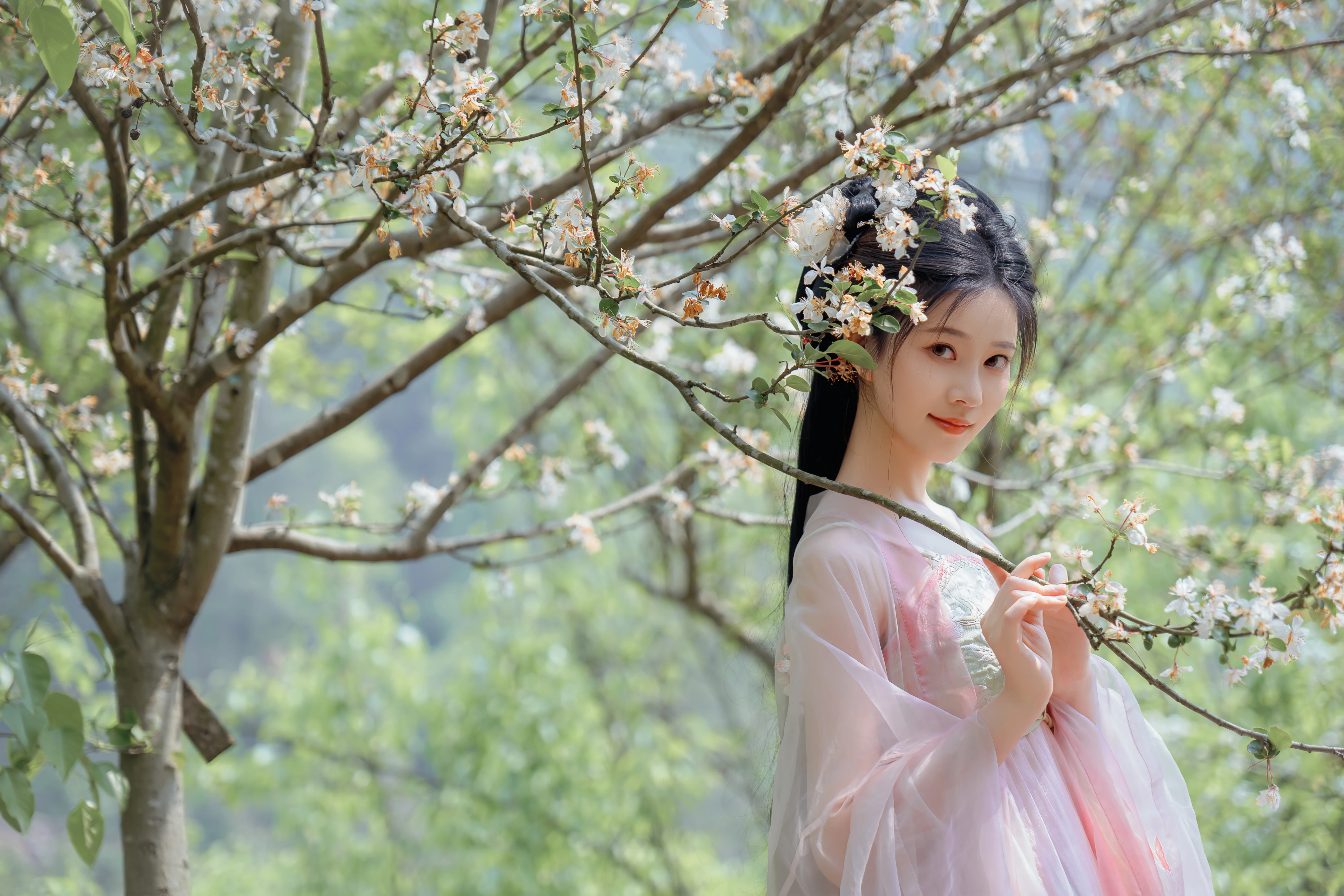清纯动人的 优雅淑女 优雅摄影 超清晰4K 桌面锁屏