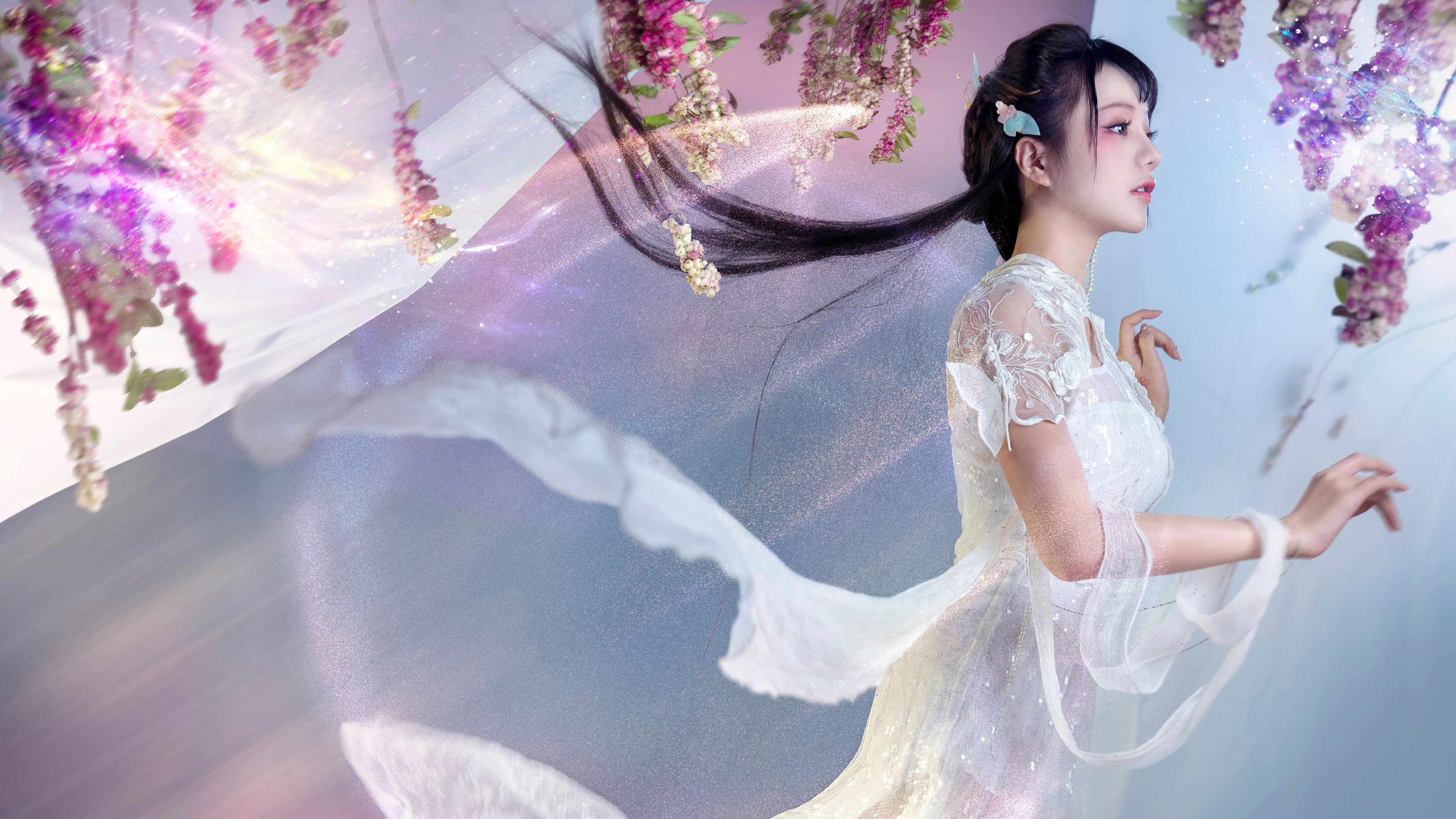 端庄秀丽的 端庄淑女 端庄人像 4K极致清晰  PC屏保
