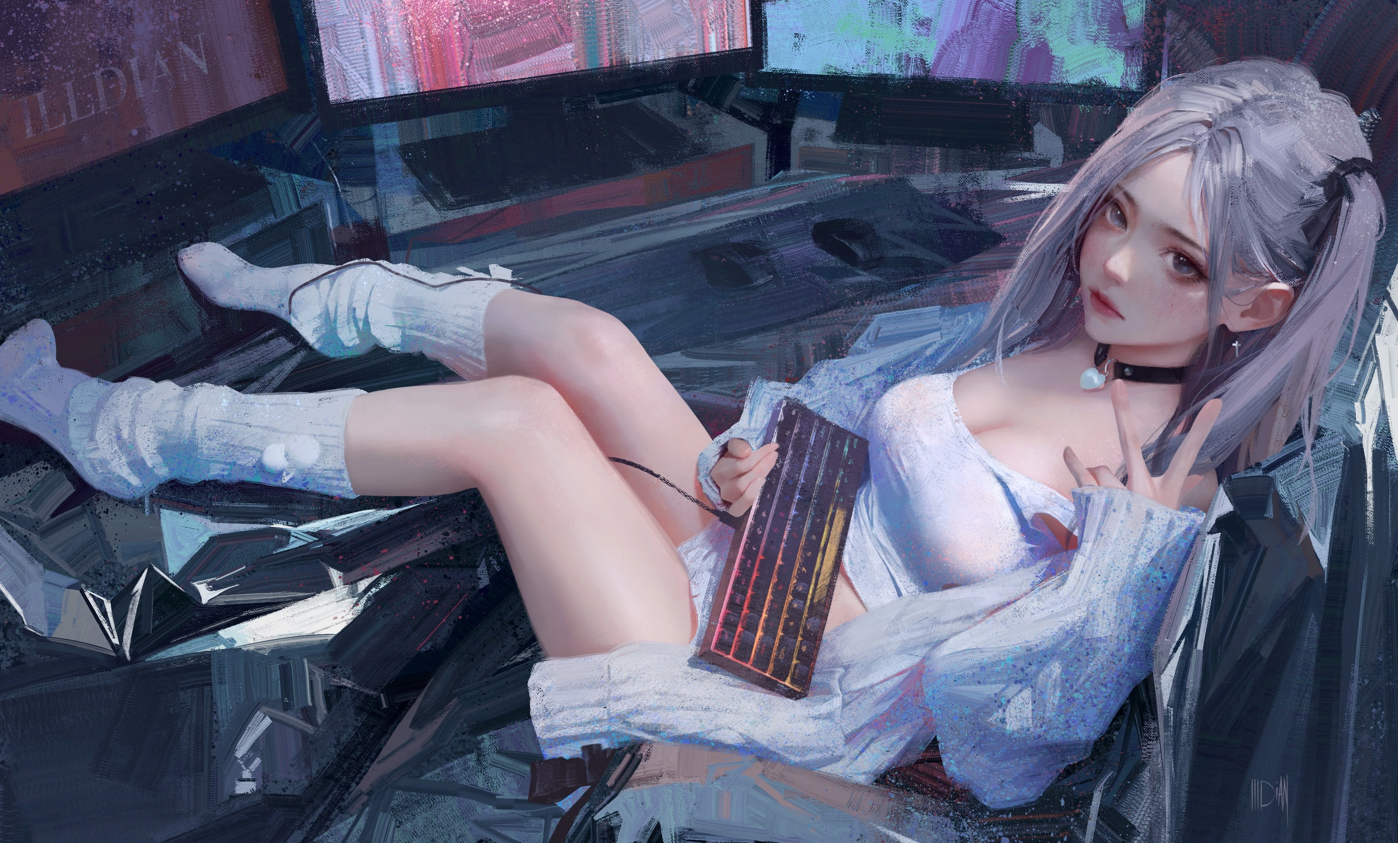 清纯动人的 优雅淑女 优雅摄影 超清晰4K 桌面锁屏