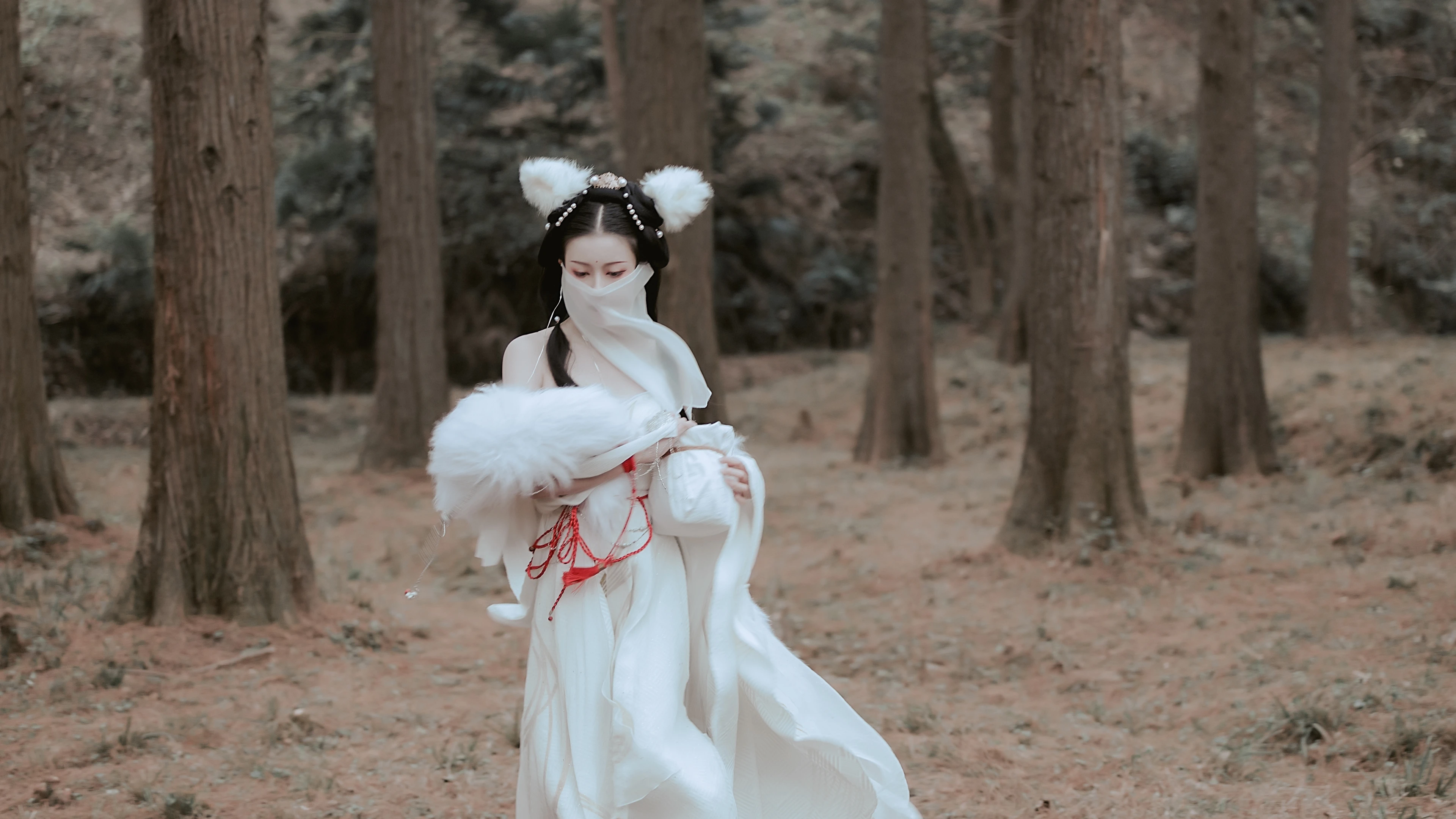 清纯动人的 优雅淑女 优雅摄影 超清晰4K 桌面锁屏