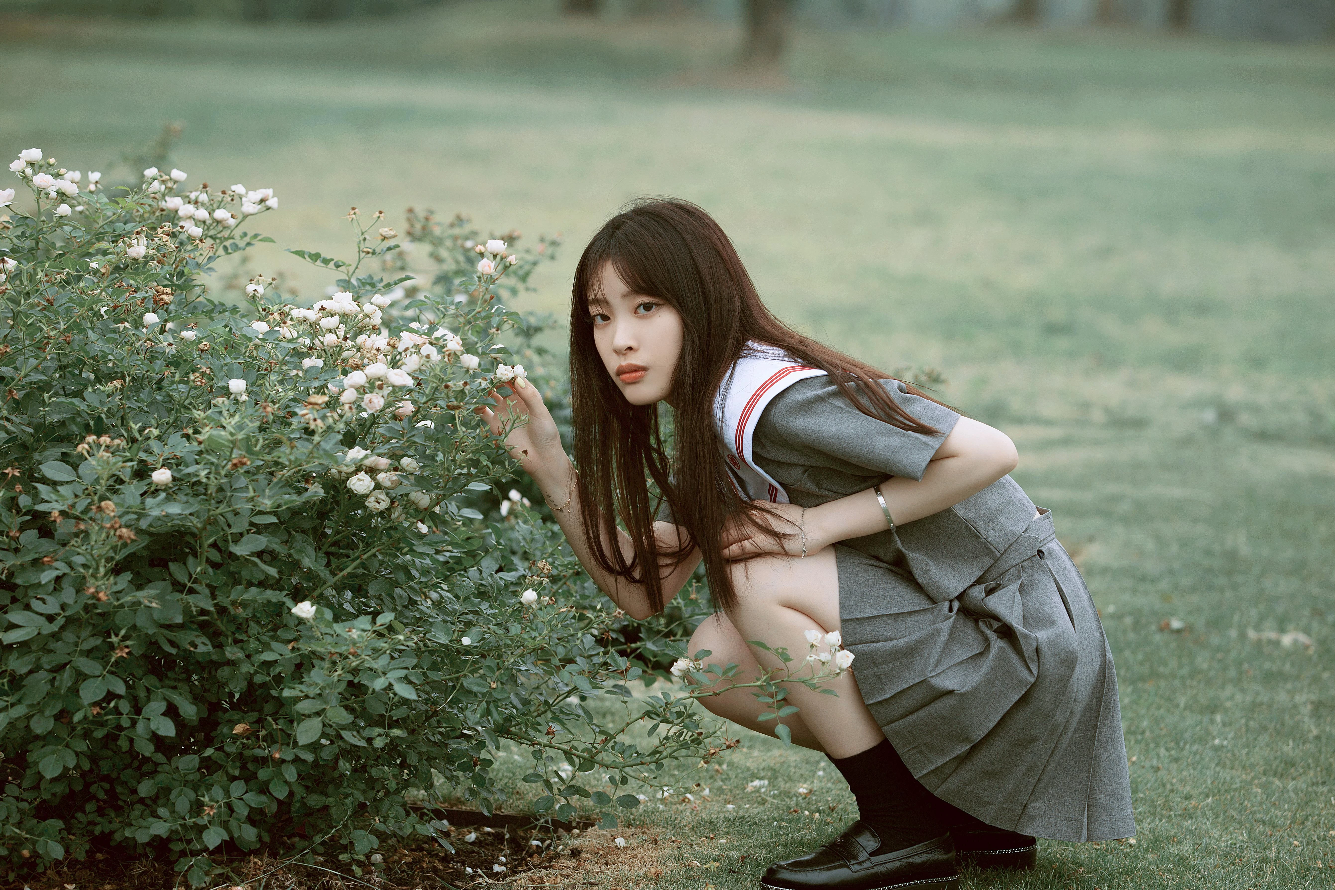 清纯动人的 优雅淑女 优雅摄影 超清晰4K 桌面锁屏