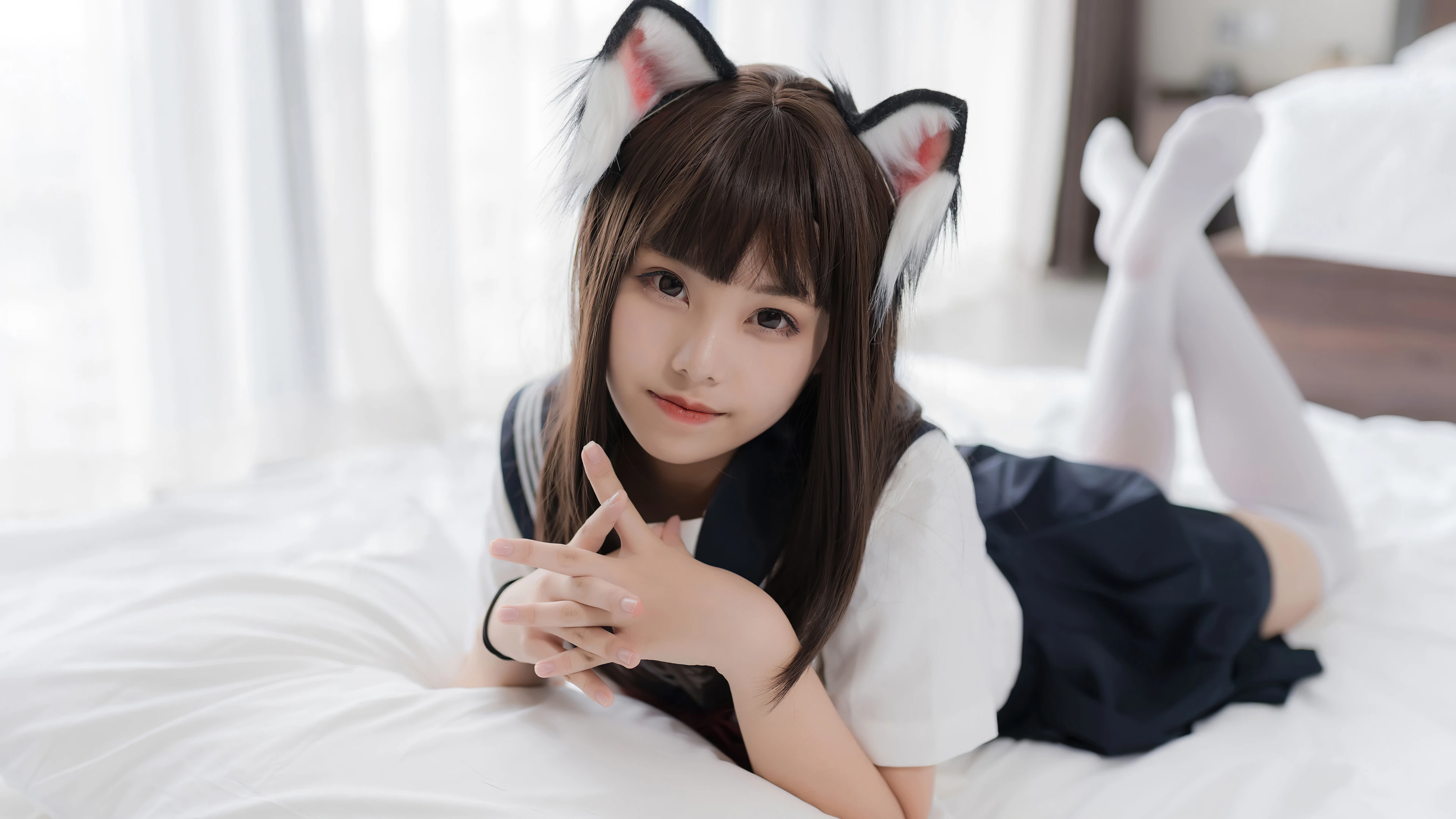 清纯动人的 优雅淑女 优雅摄影 超清晰4K 桌面锁屏