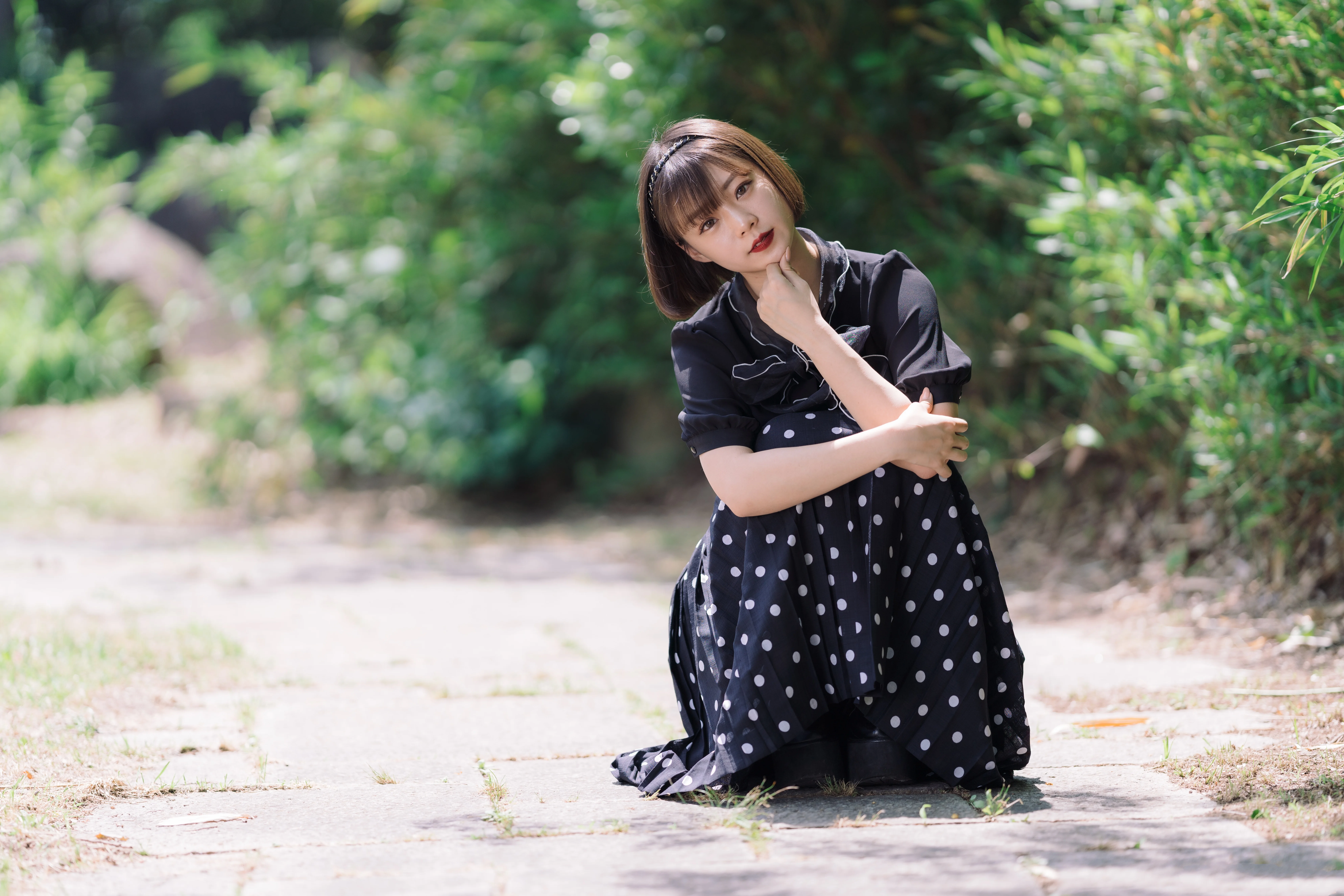 温柔知性的 气质淑女 气质人像 4K高清图片 手机壁纸