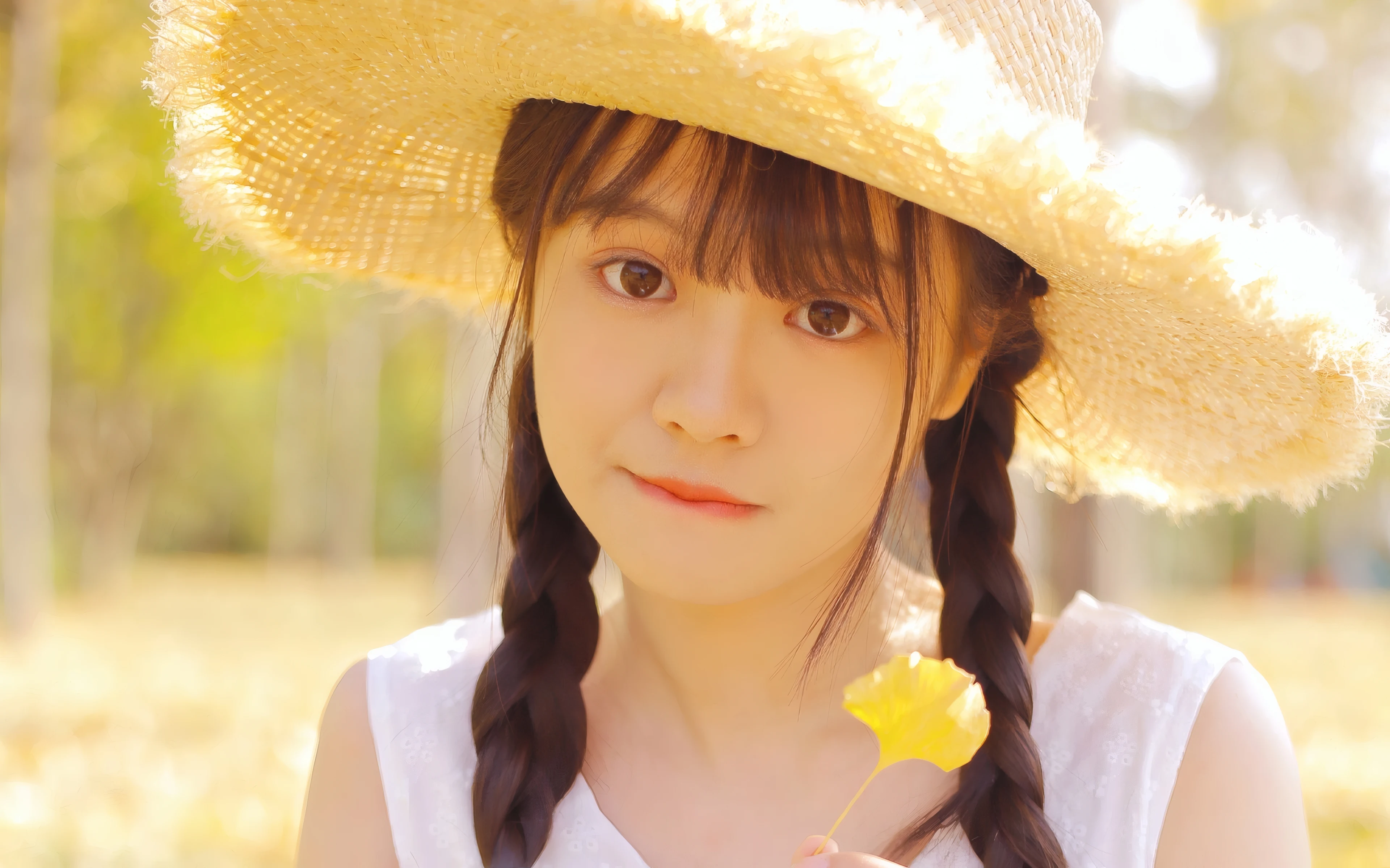 颜值爆表的 国内女生 脸部特写写真 4K超清画质 美女壁纸