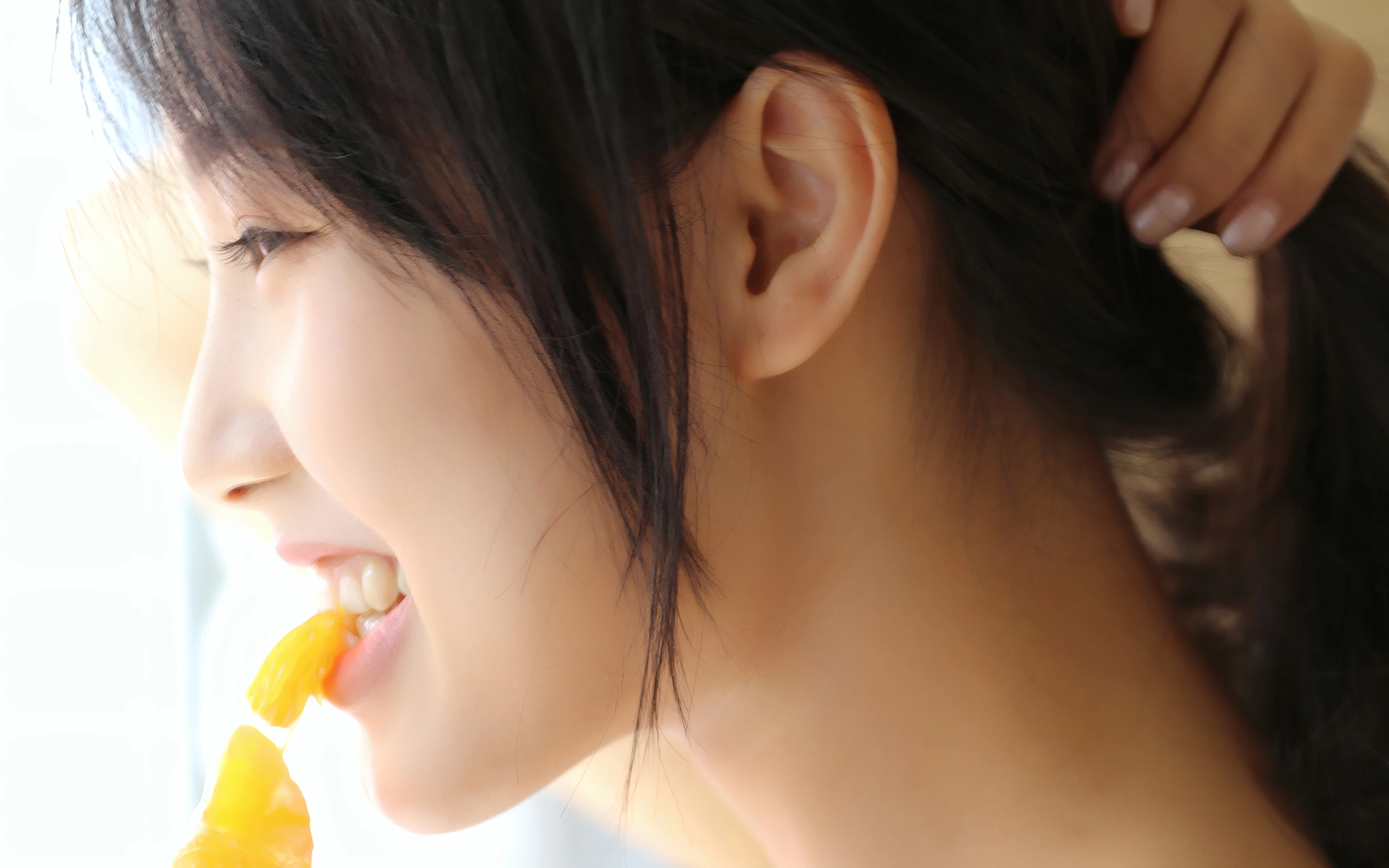 颜值爆表的 国内女生 脸部特写写真 4K超清画质 美女壁纸