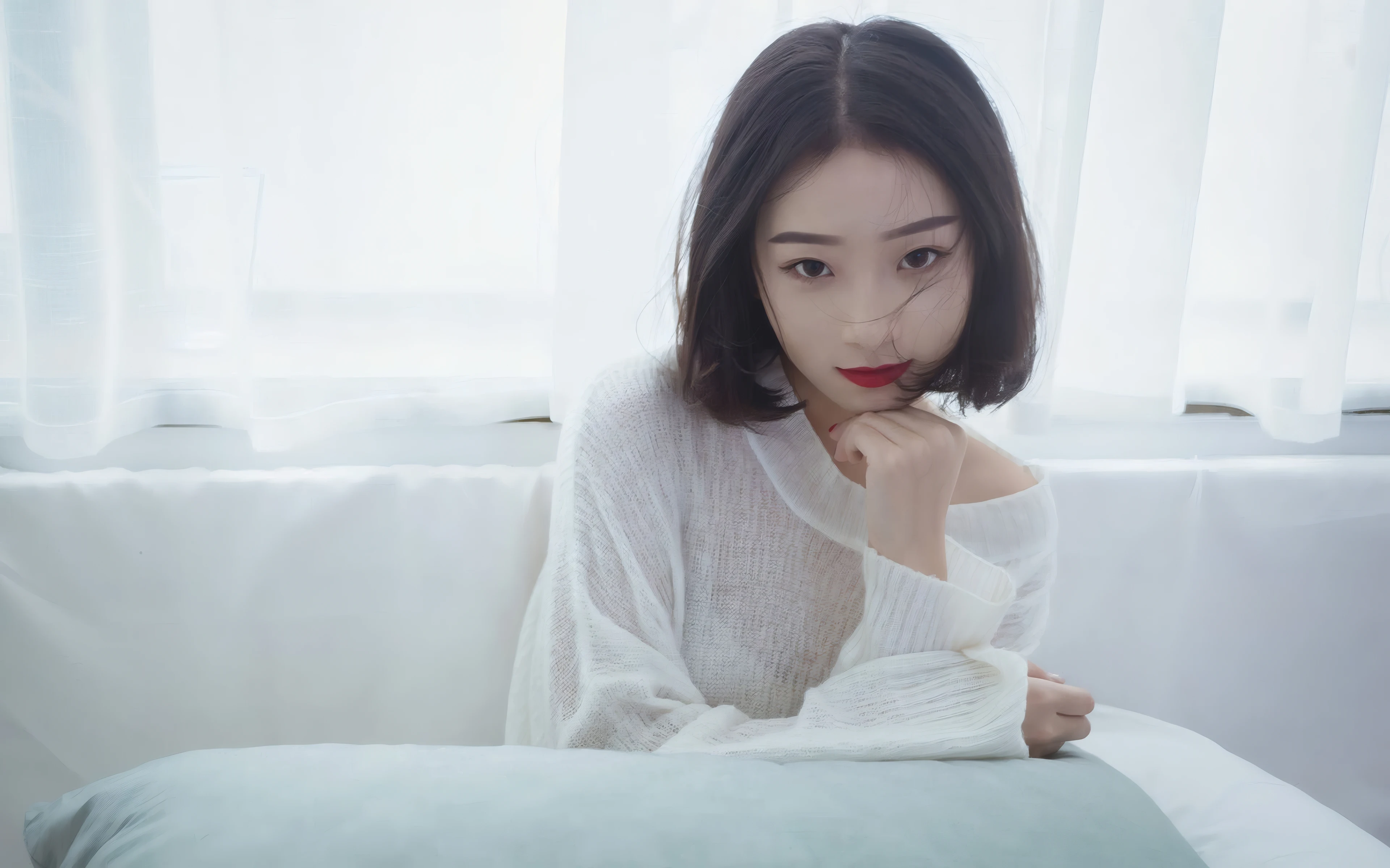 颜值爆表的 国内女生 脸部特写写真 4K超清画质 美女壁纸