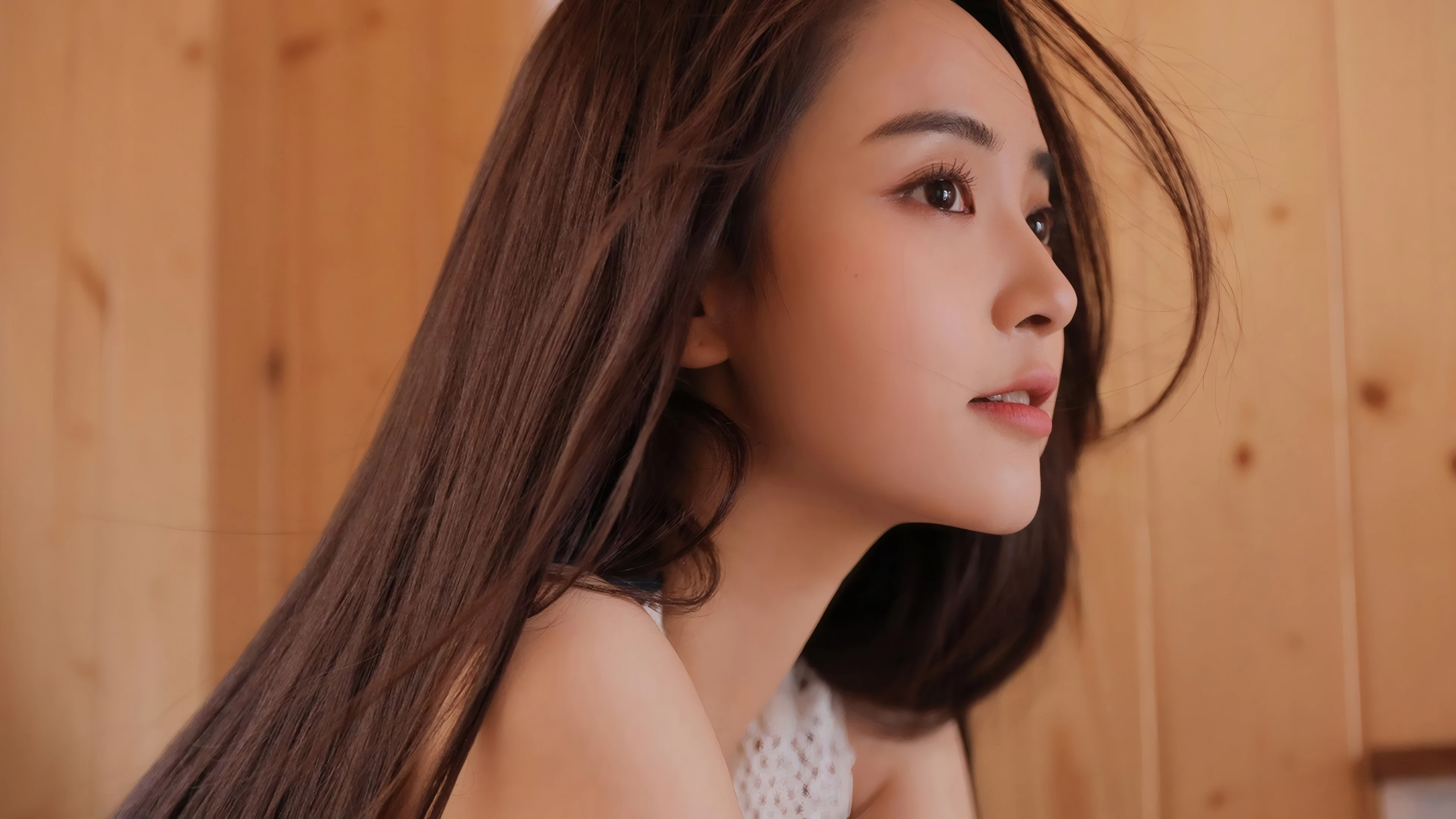 颜值爆表的 国内女生 脸部特写写真 4K超清画质 美女壁纸