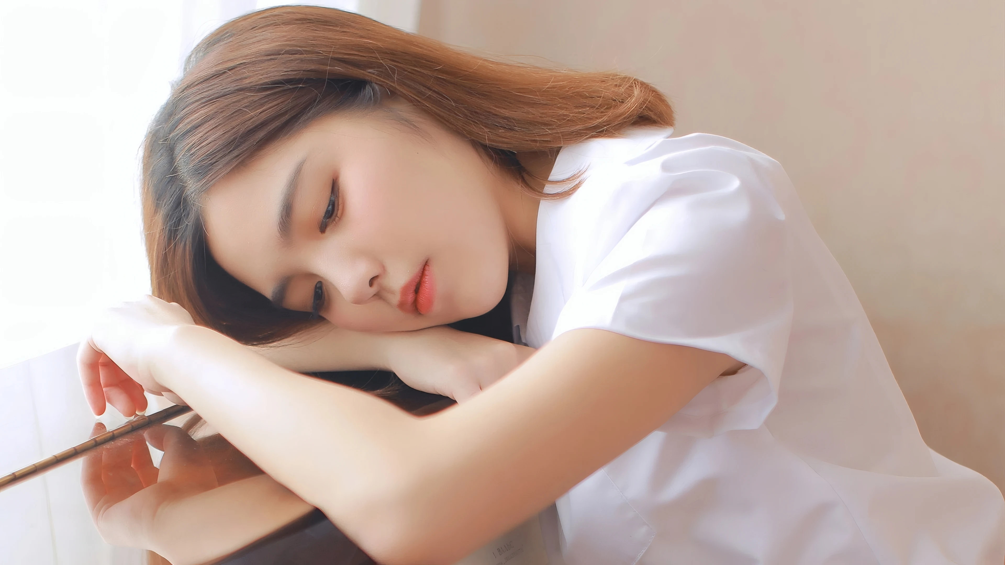 颜值爆表的 国内女生 脸部特写写真 4K超清画质 美女壁纸