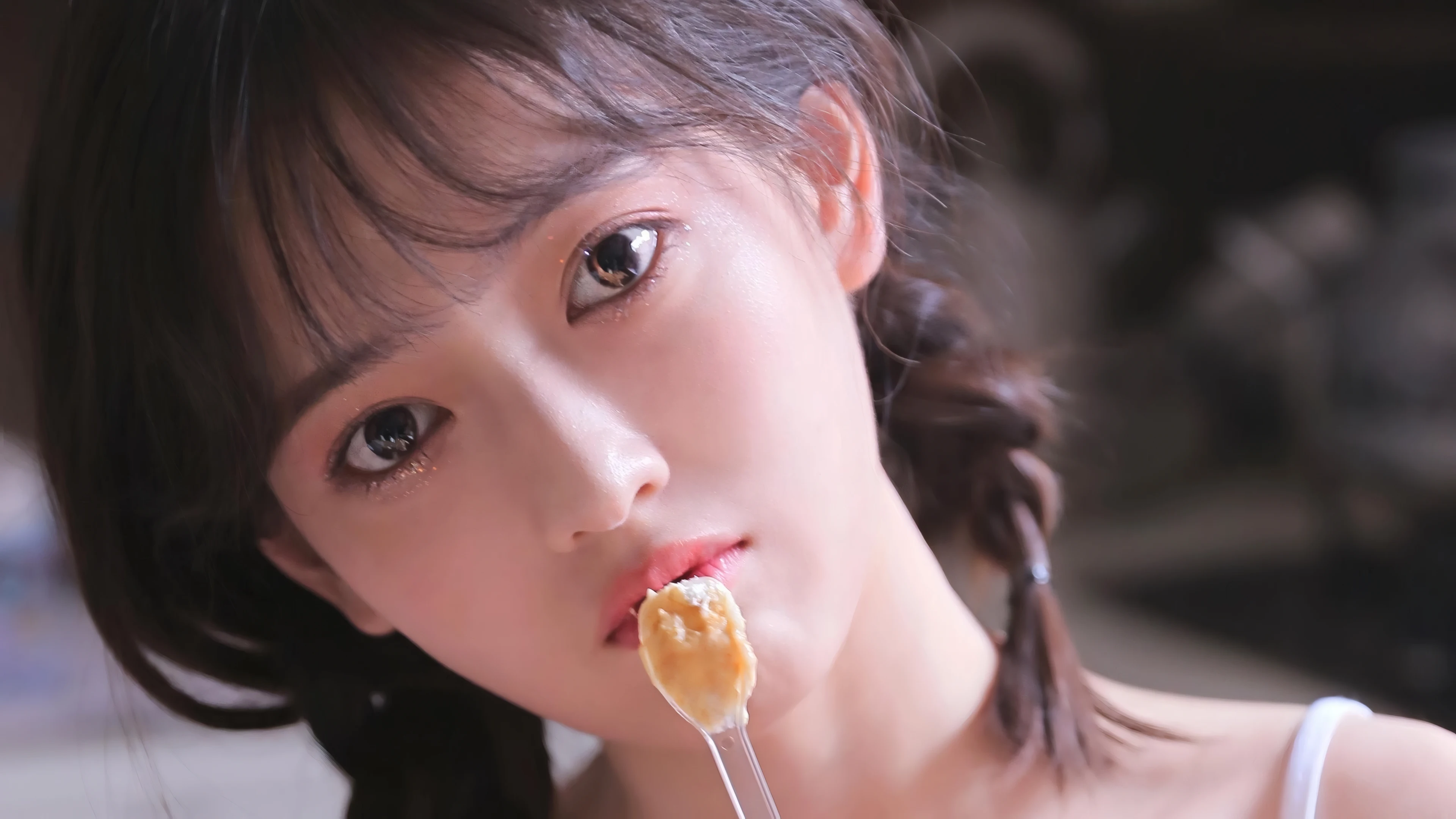 颜值爆表的 国内女生 脸部特写写真 4K超清画质 美女壁纸