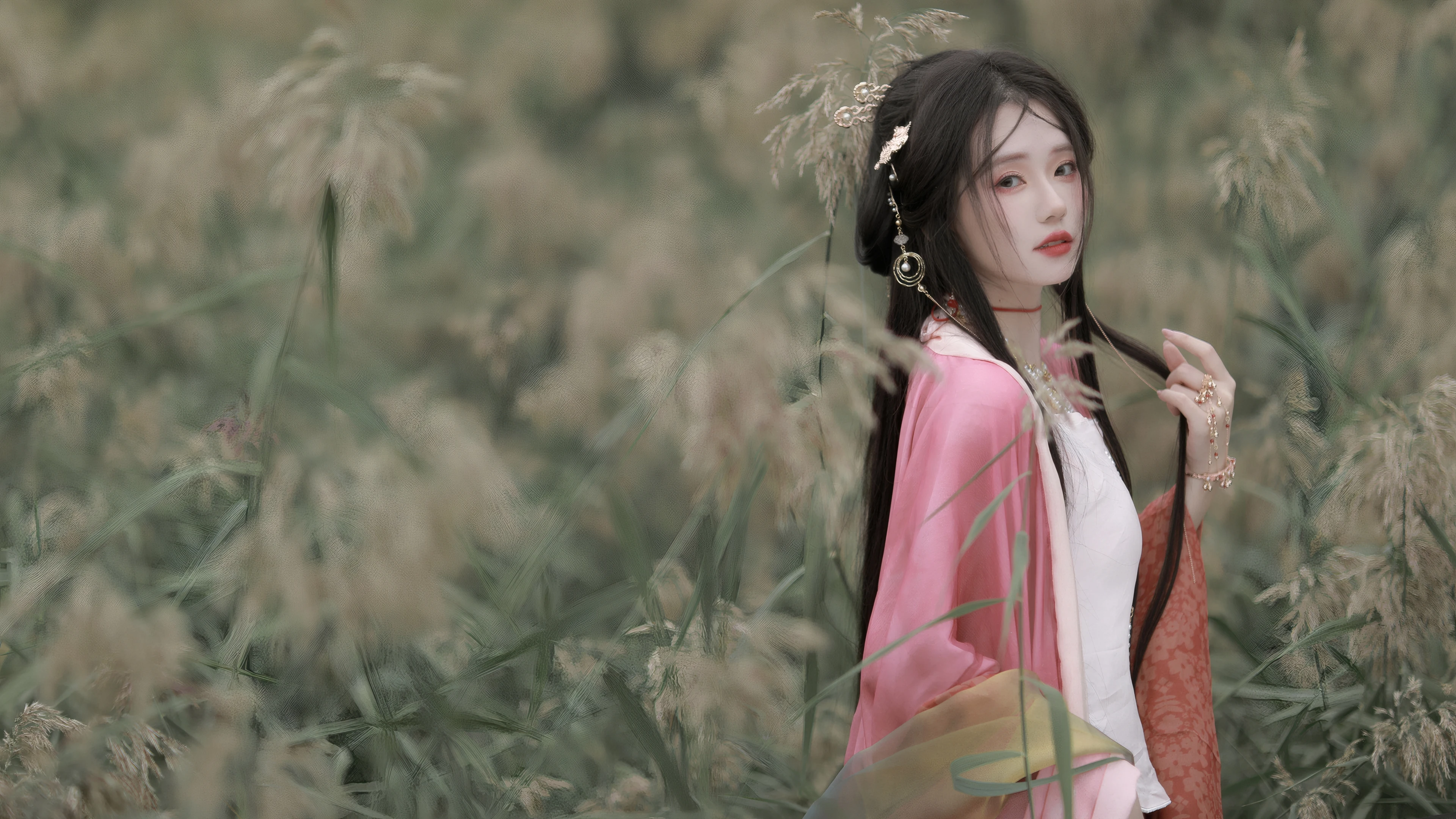 颜值爆表的 国内女生 脸部特写写真 4K超清画质 美女壁纸