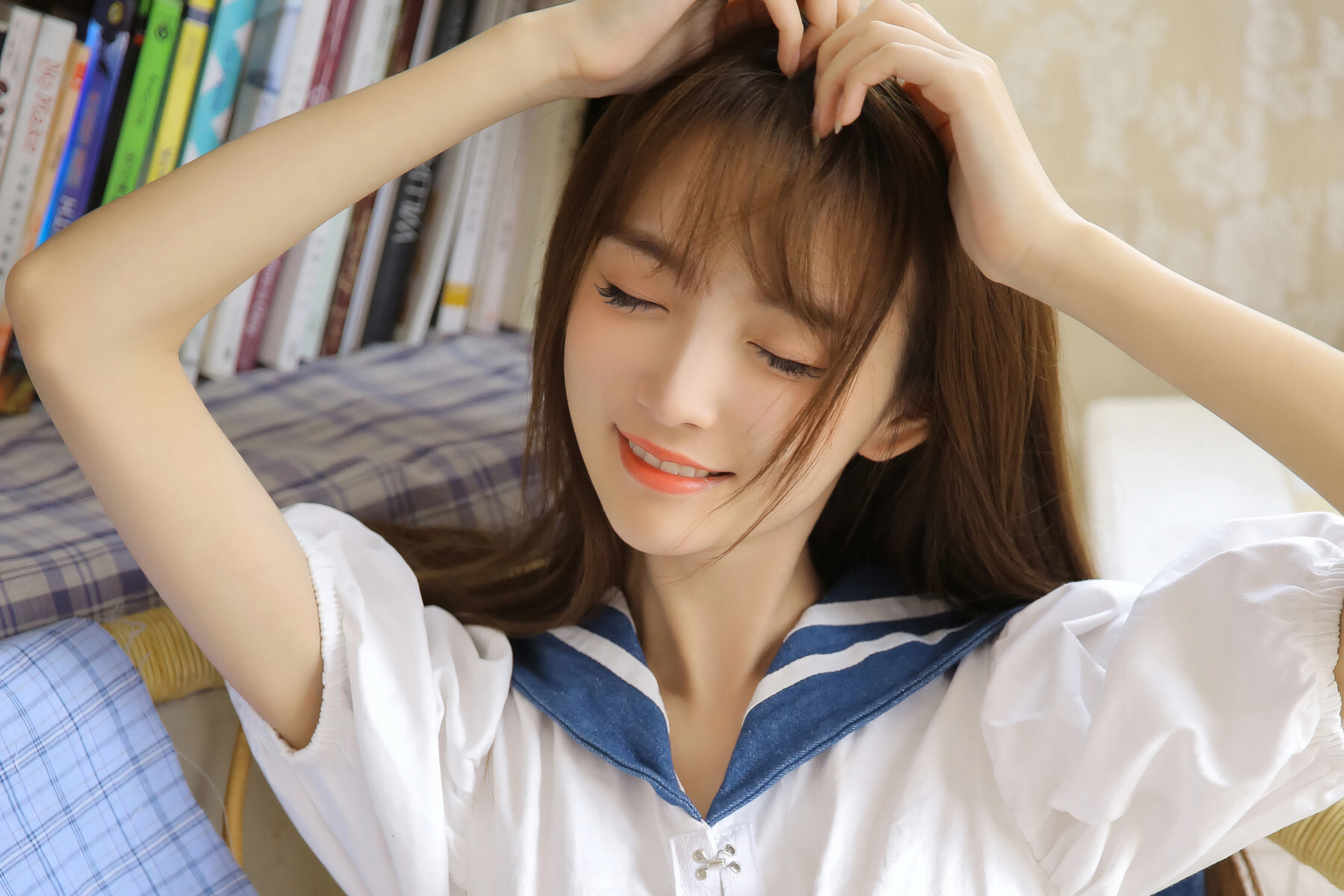 颜值爆表的 国内女生 脸部特写写真 4K超清画质 美女壁纸