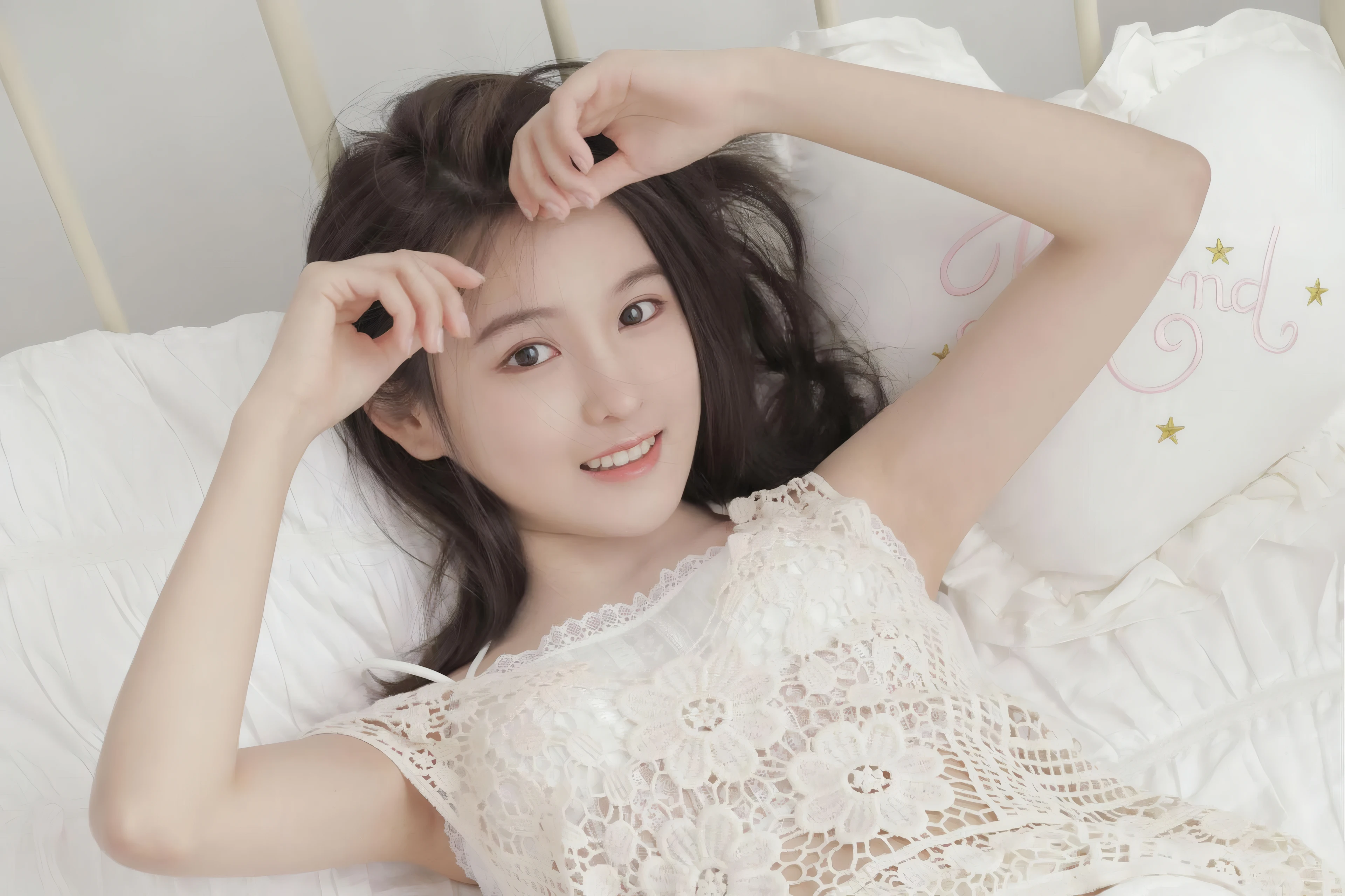 容貌绝美的 中国美女 面部特写摄影 4K高清图片 手机壁纸
