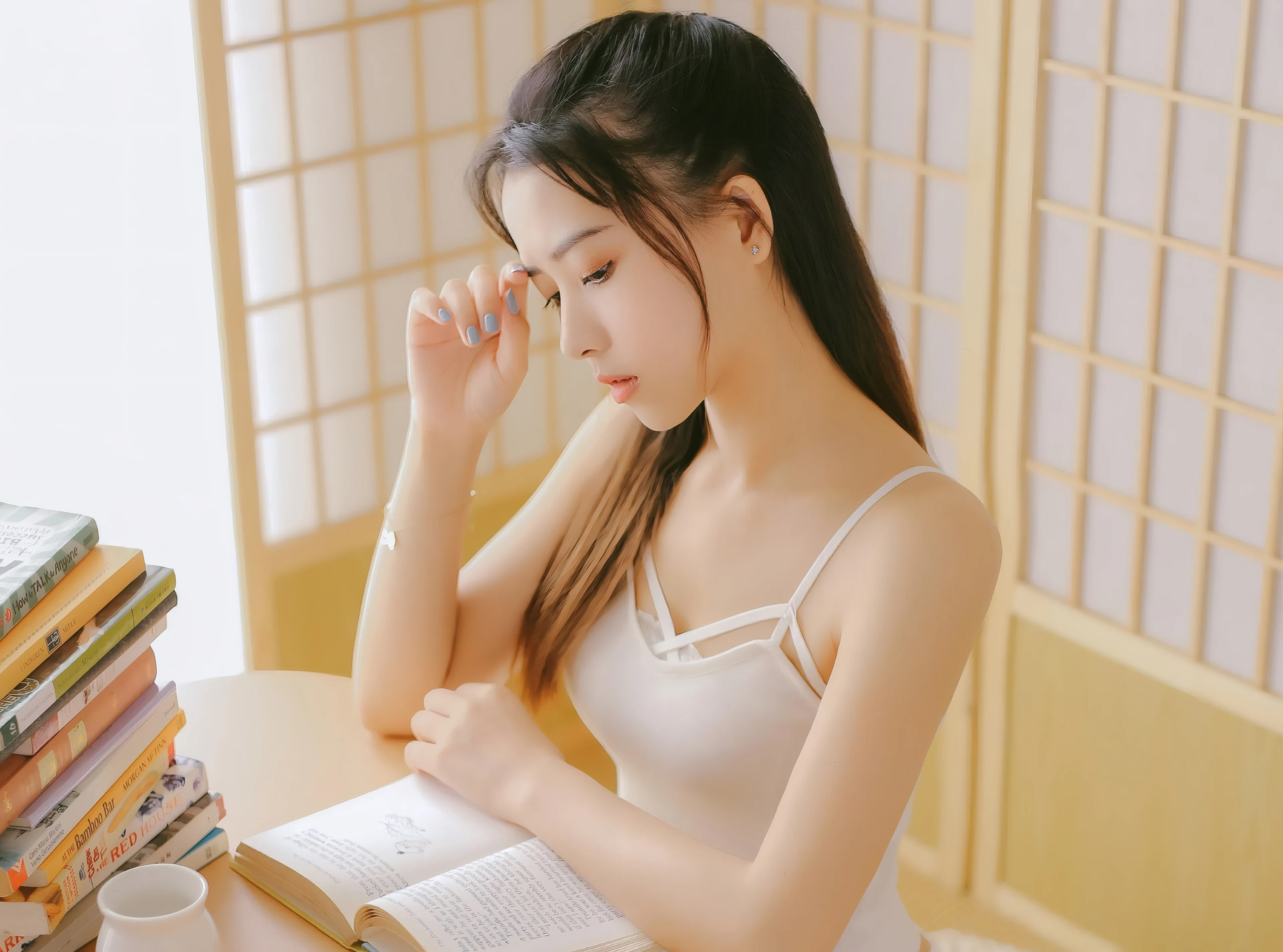 颜值爆表的 国内女生 脸部特写写真 4K超清画质 美女壁纸